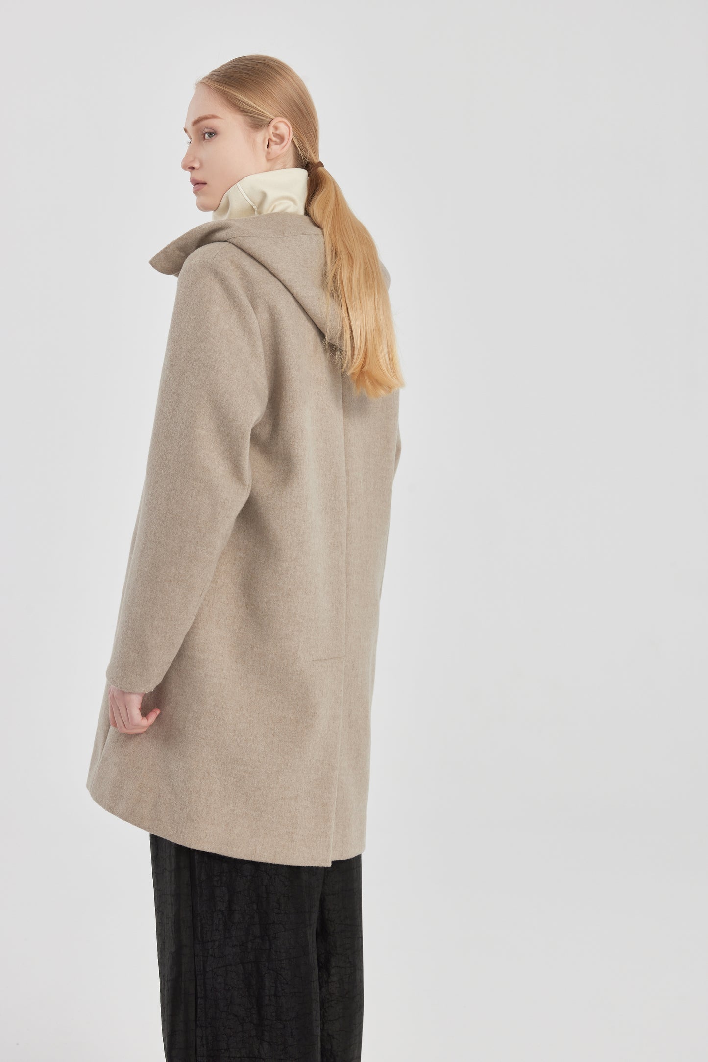 Long Loden Jacket Gray