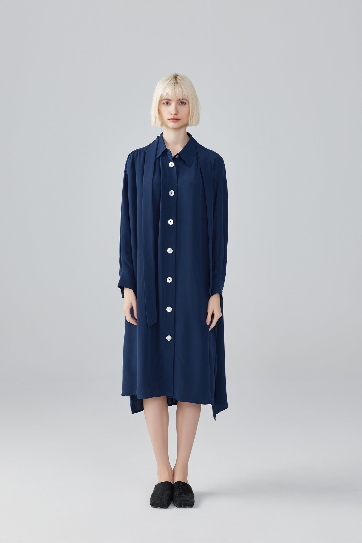 Casual Silk Dress