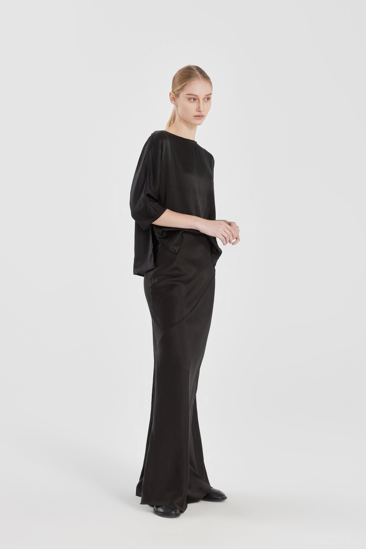 Tea Silk Skirt
