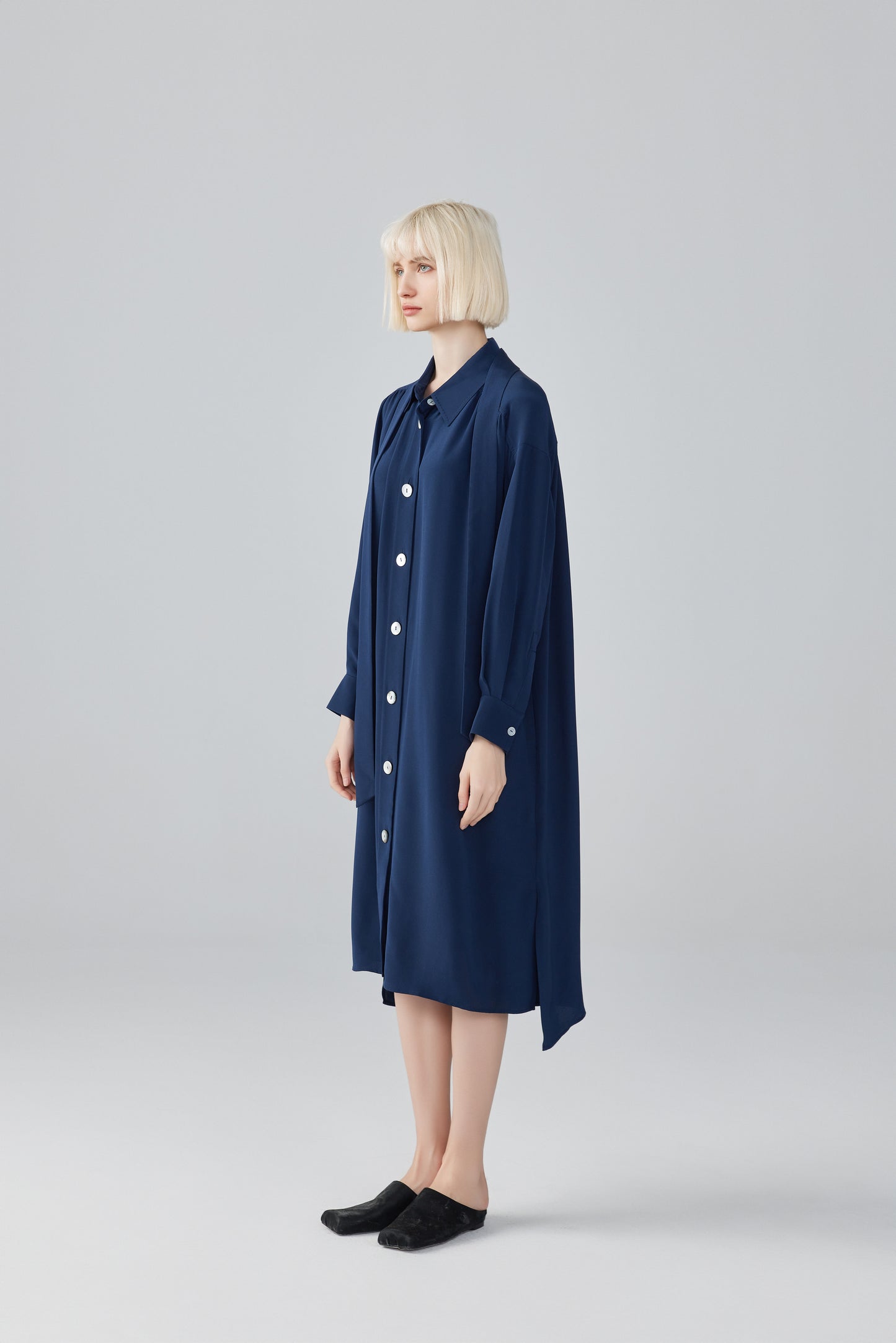 Casual Silk Dress