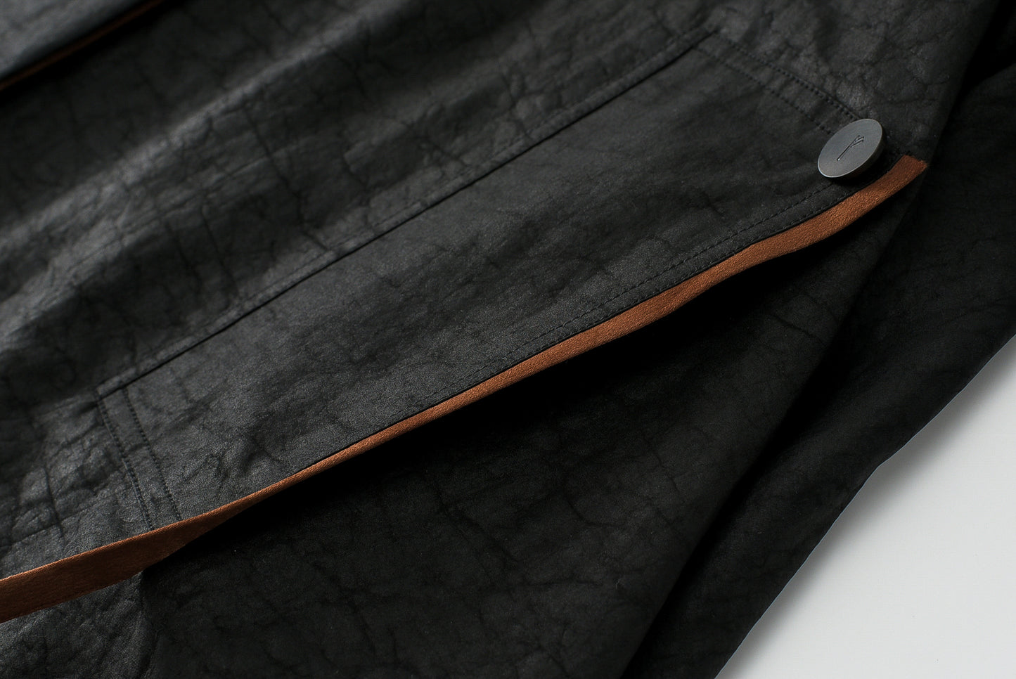 Wide Tea Silk Shirt