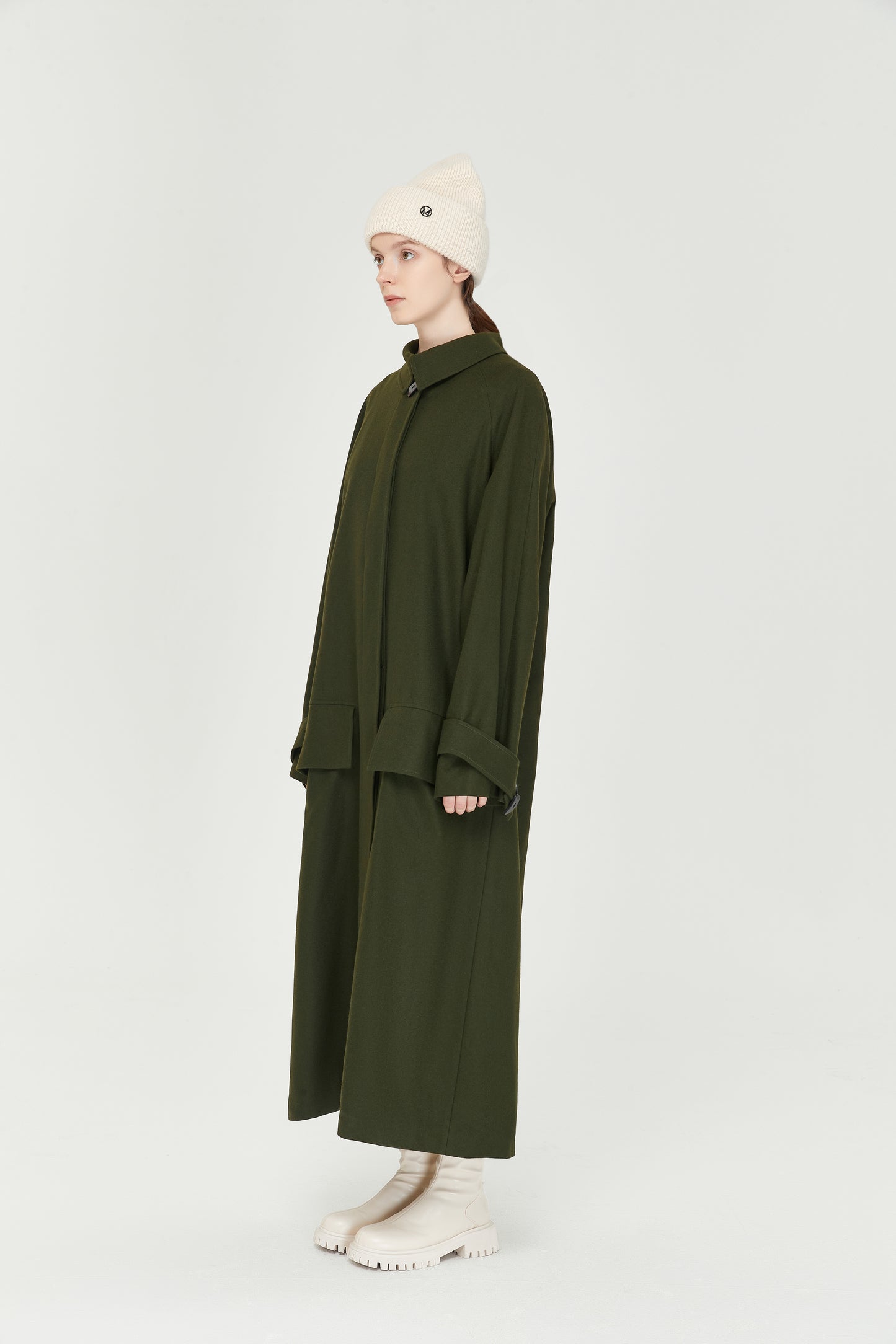 Wide Loden Coat