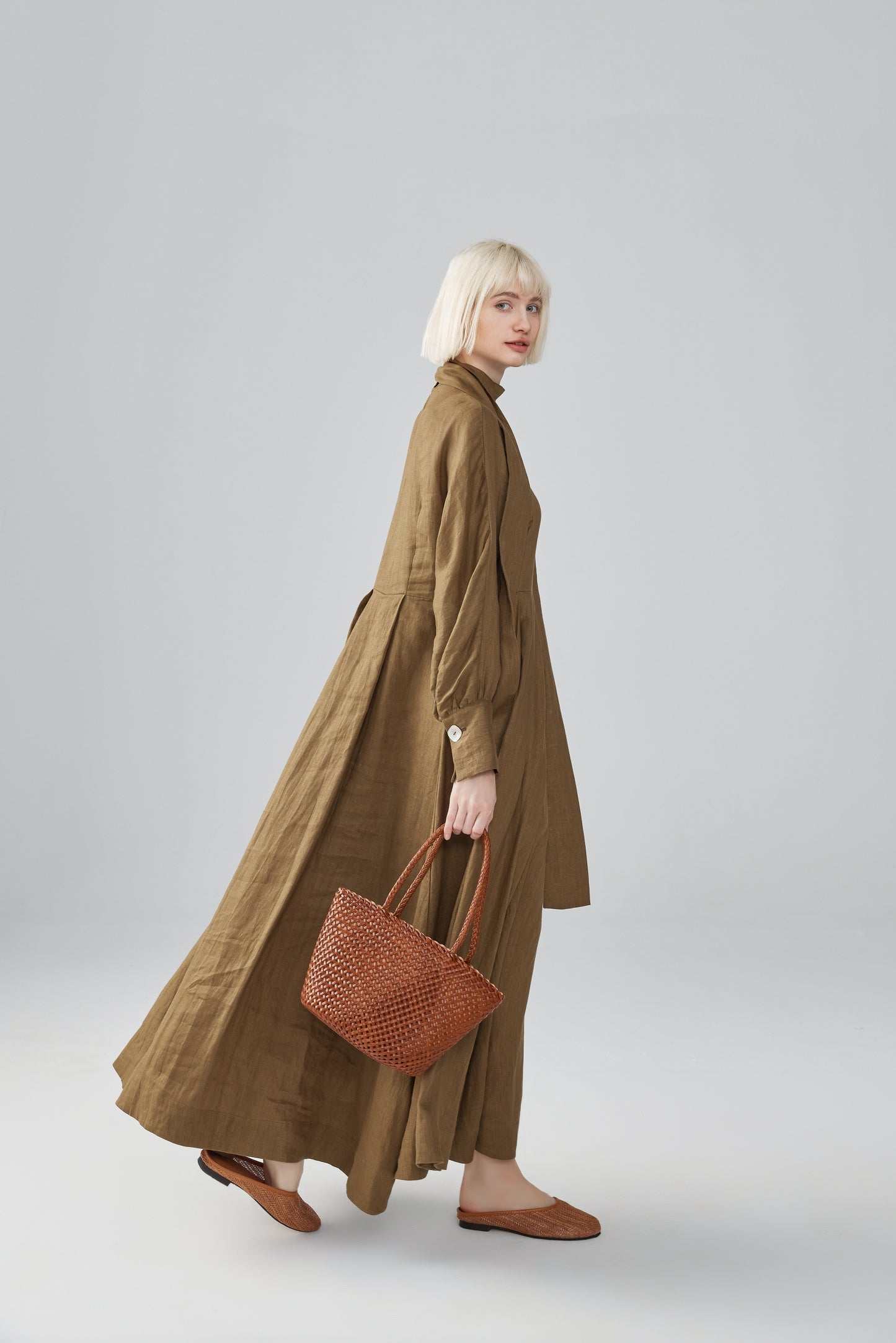 Luxurious Linen Dress