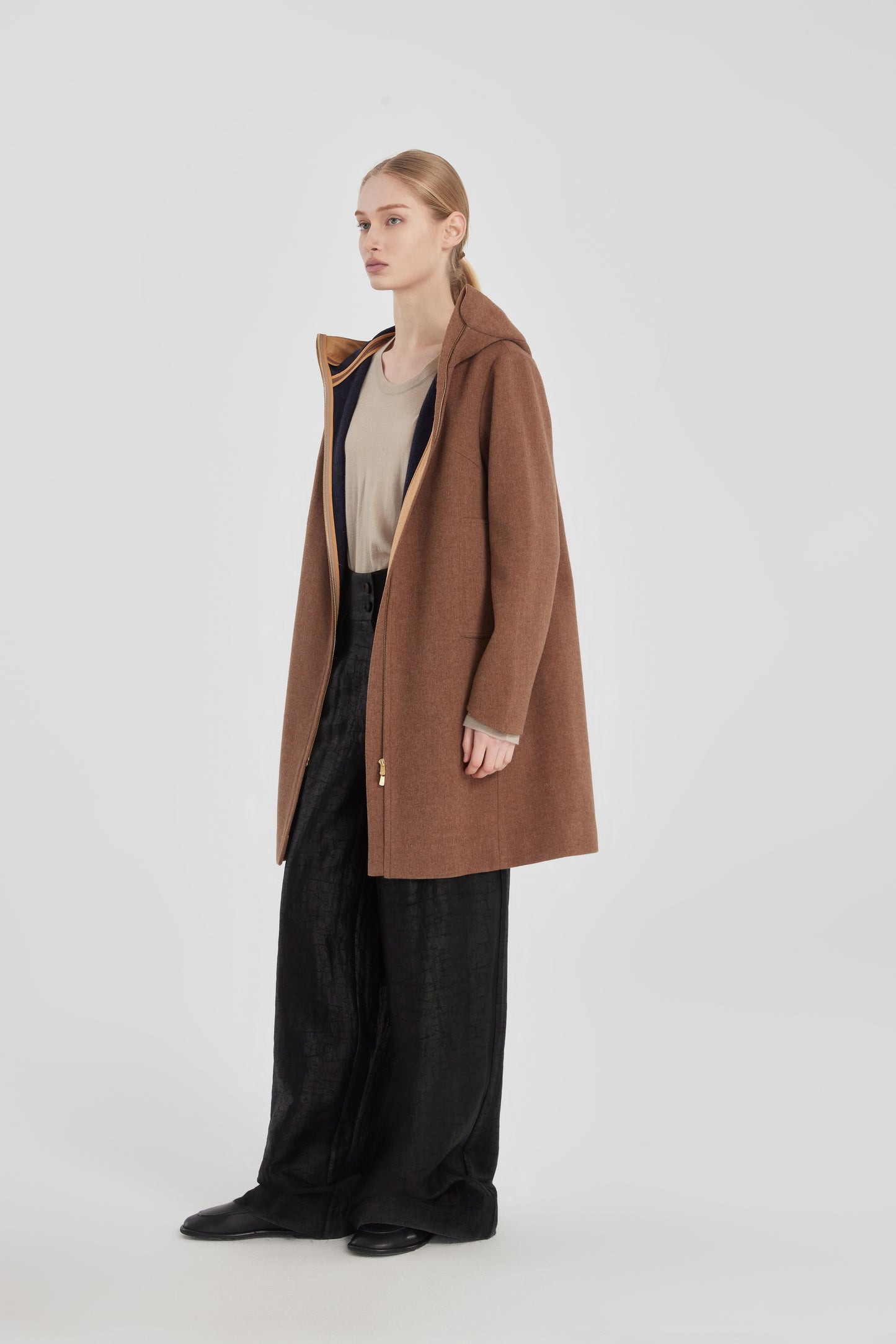 Long Loden Jacket Brown