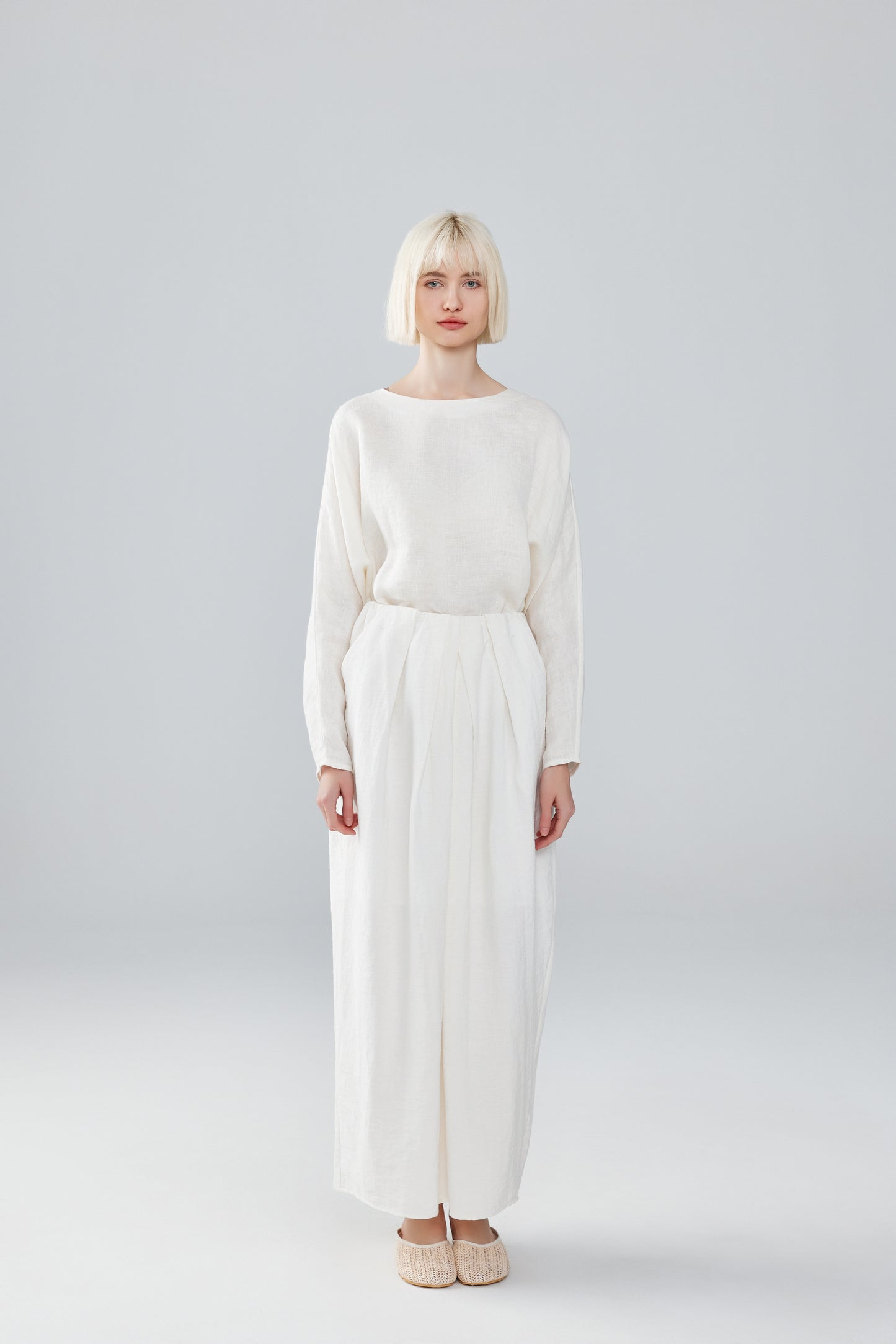 Layered Cotton Skirt