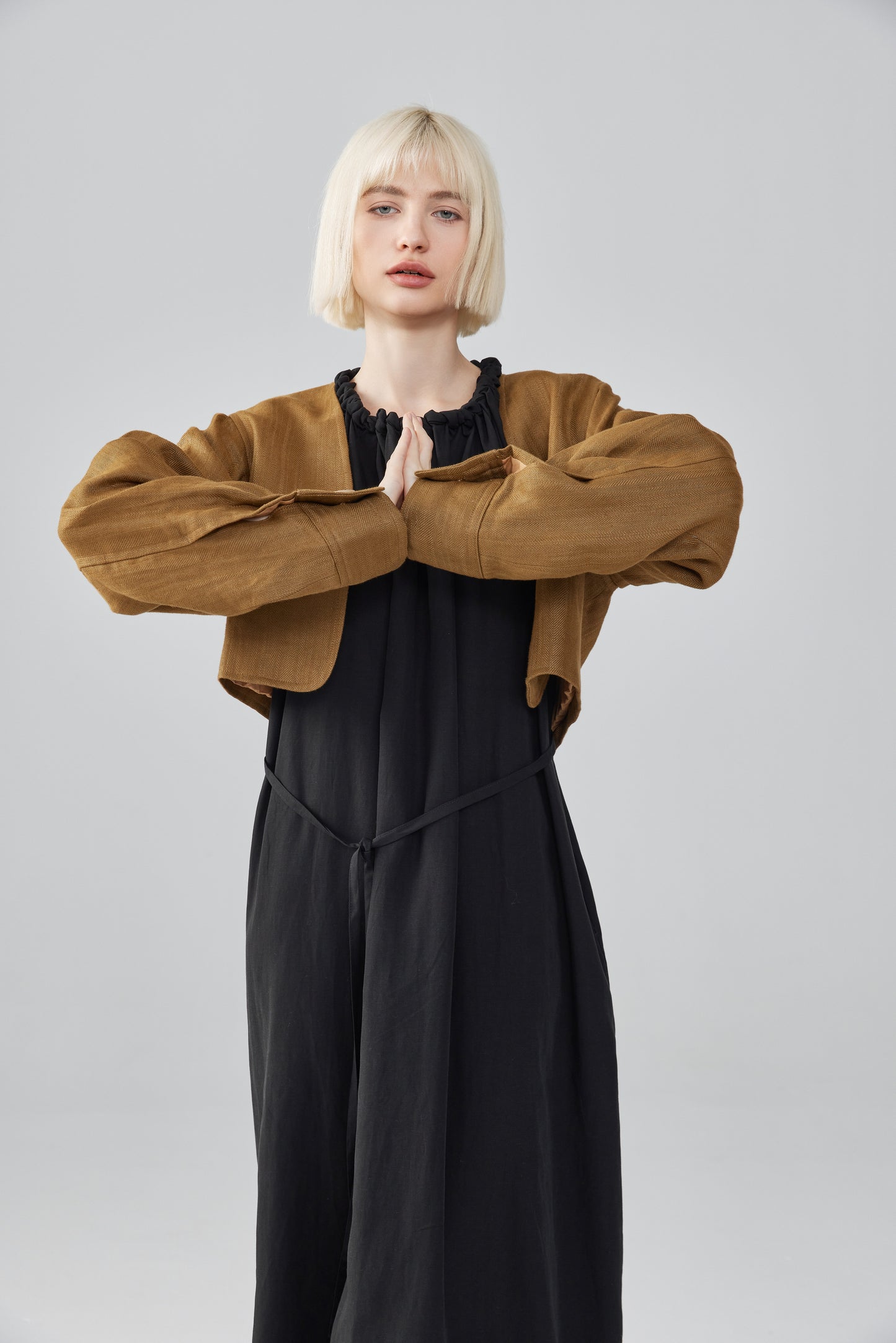 Short Linen Jacket