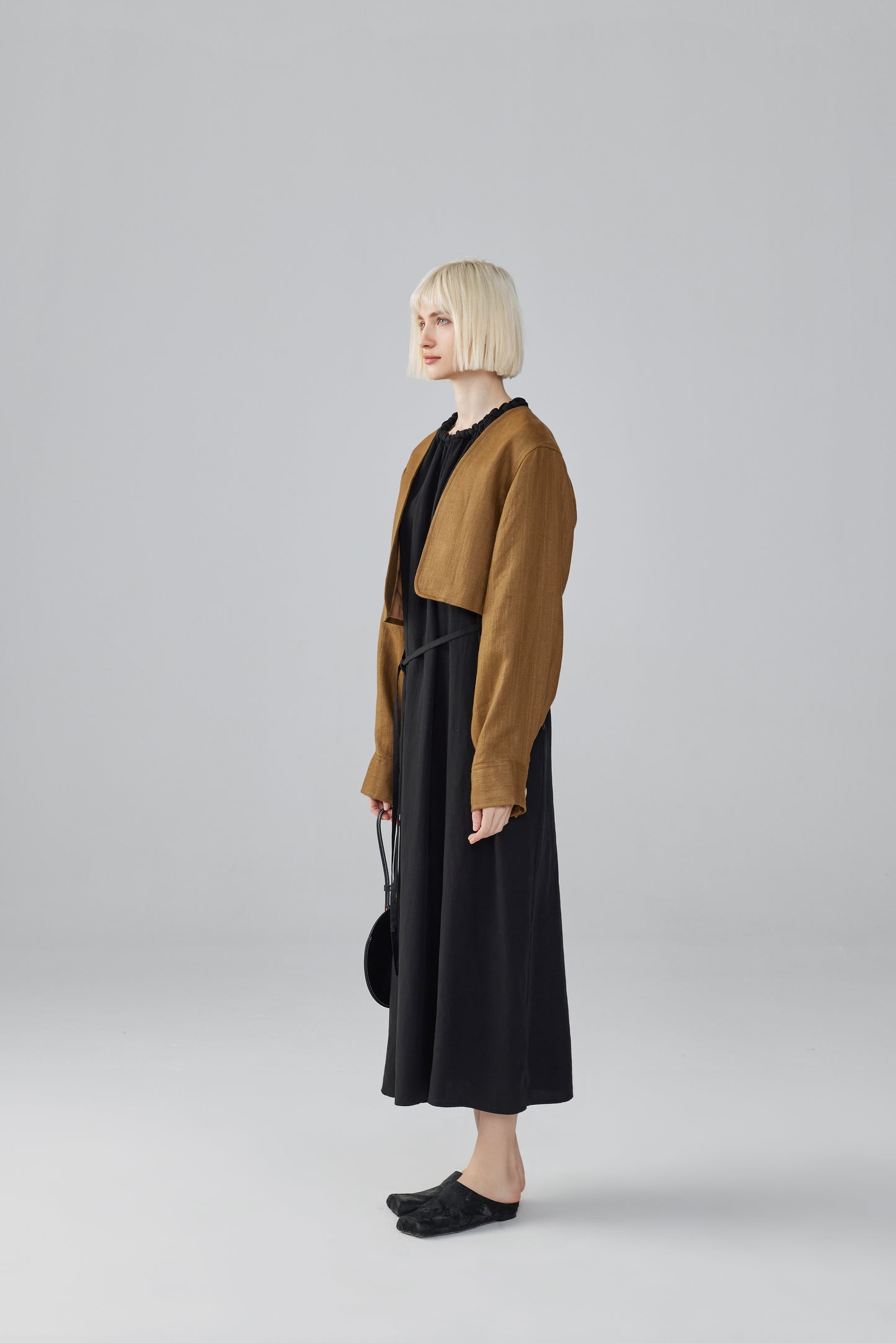 Short Linen Jacket