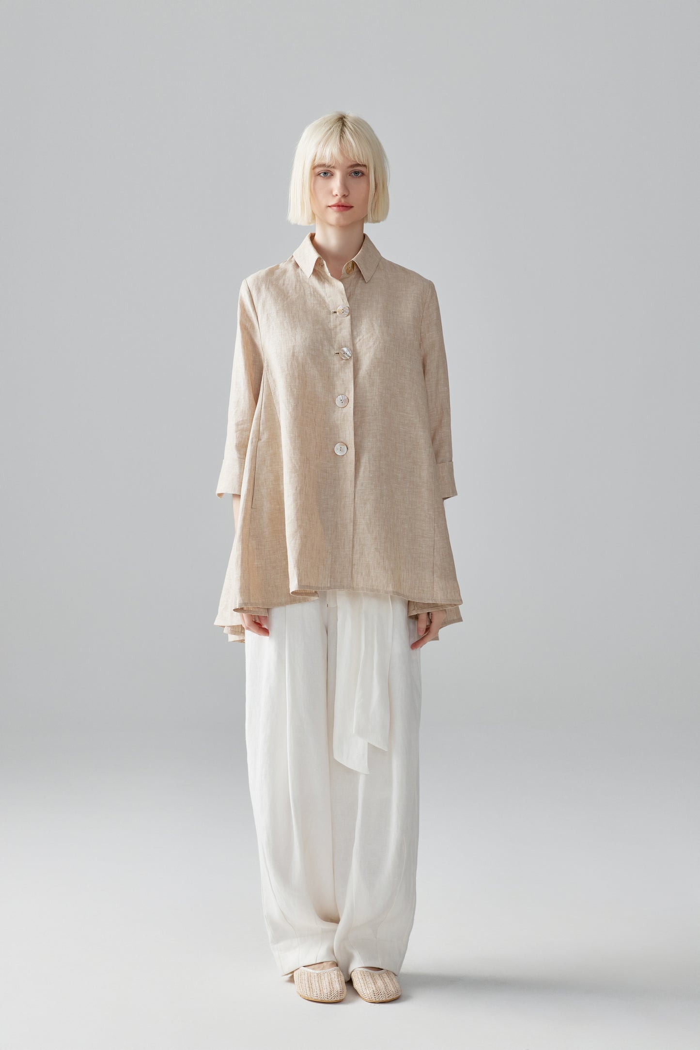 Long Linen Shirt