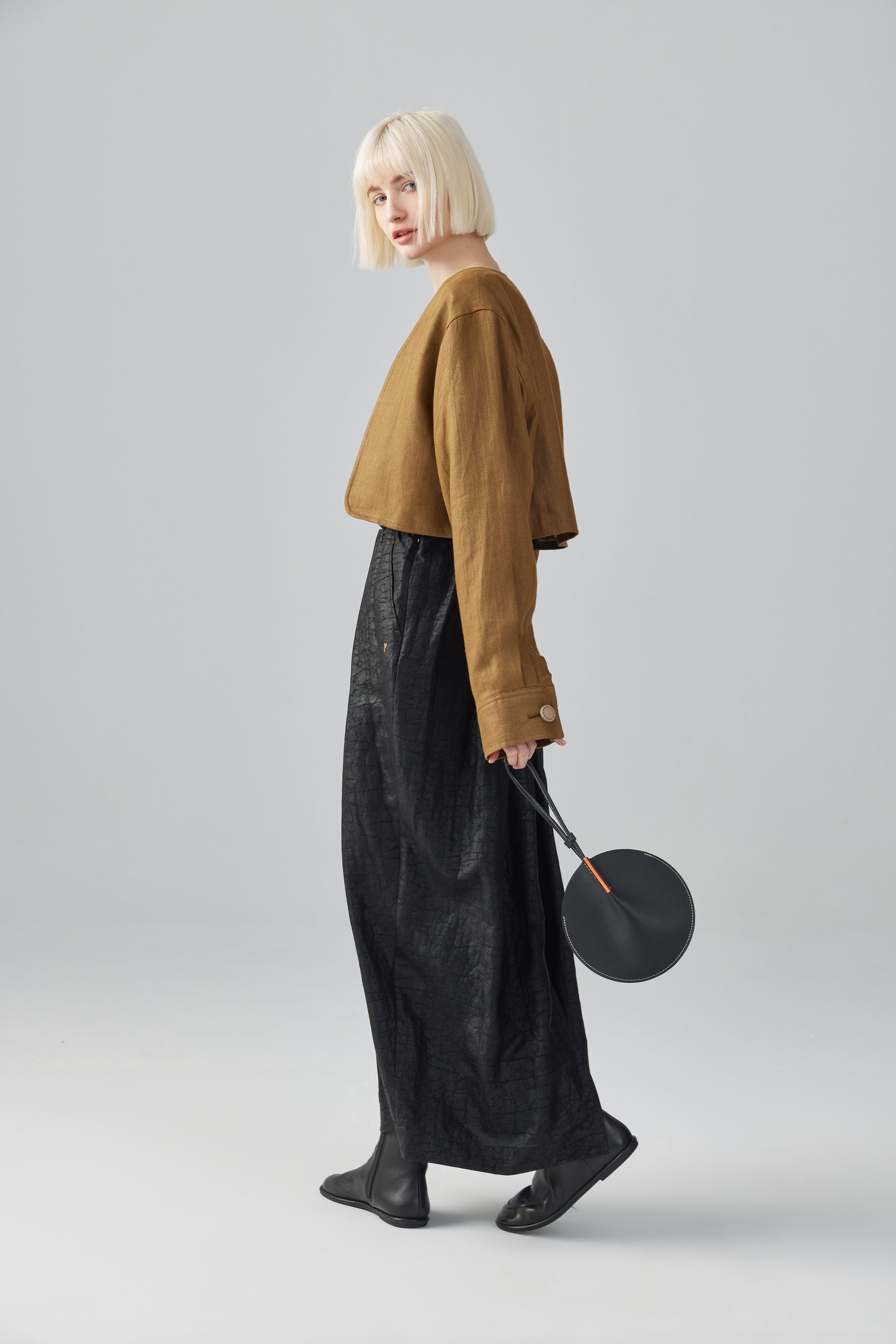 Short Linen Jacket