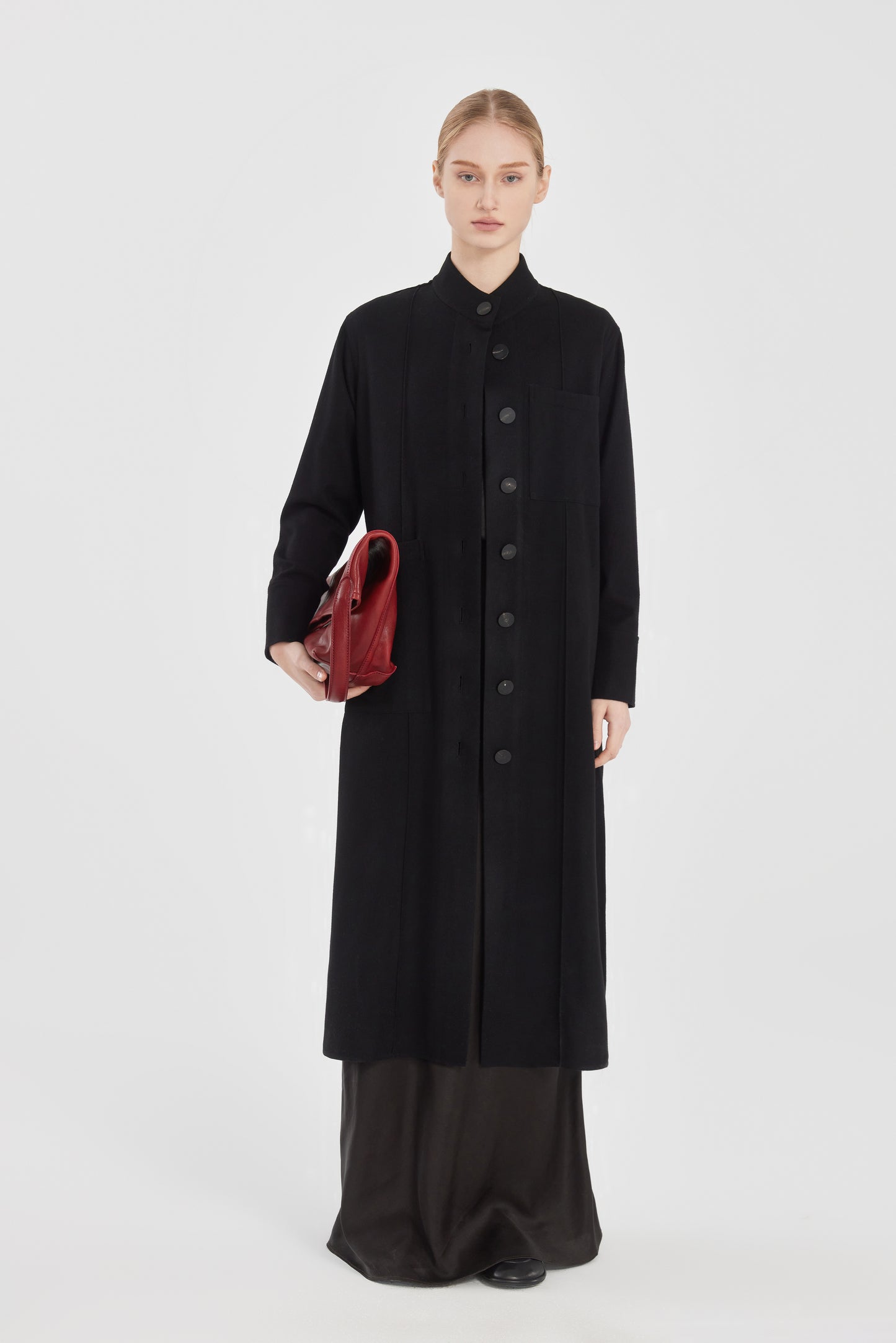 Long Loden Coat Dress
