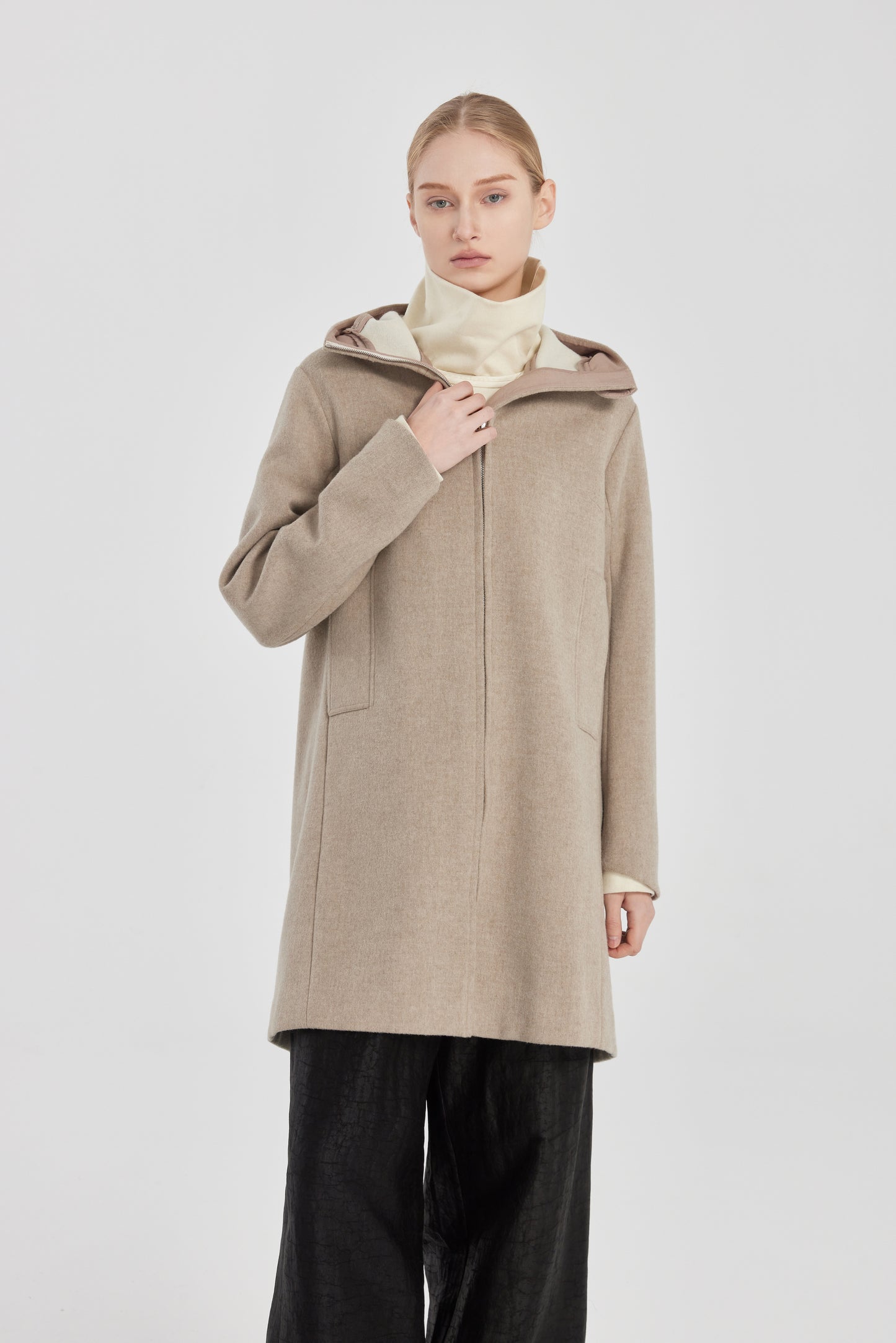 Long Loden Jacket Gray