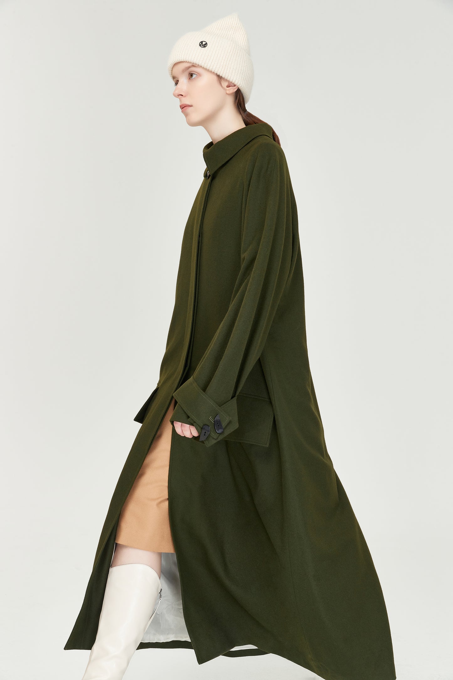 Wide Loden Coat