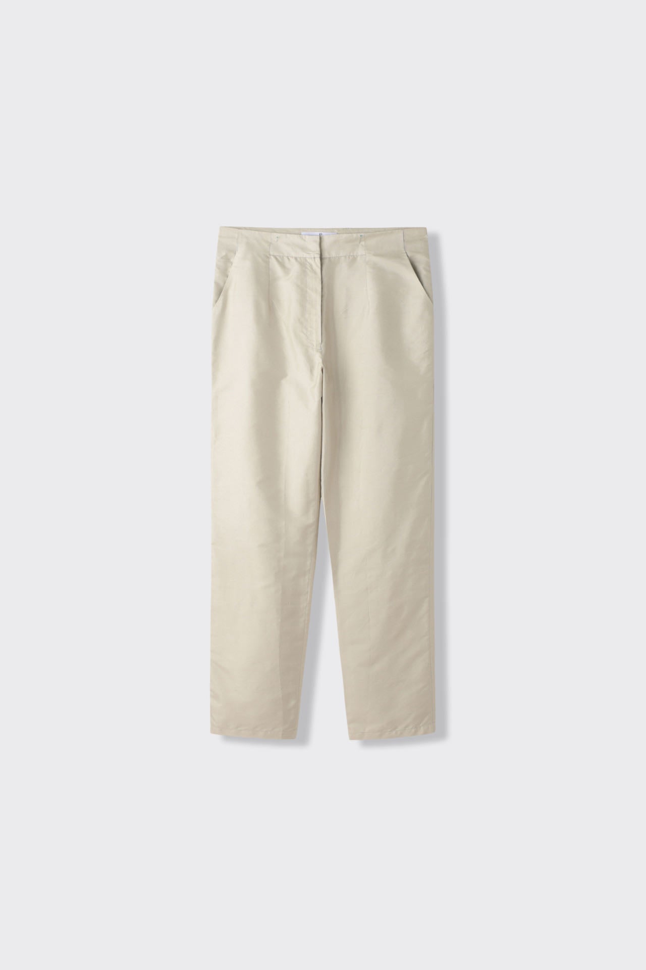 Cropped Thai Silk Trousers