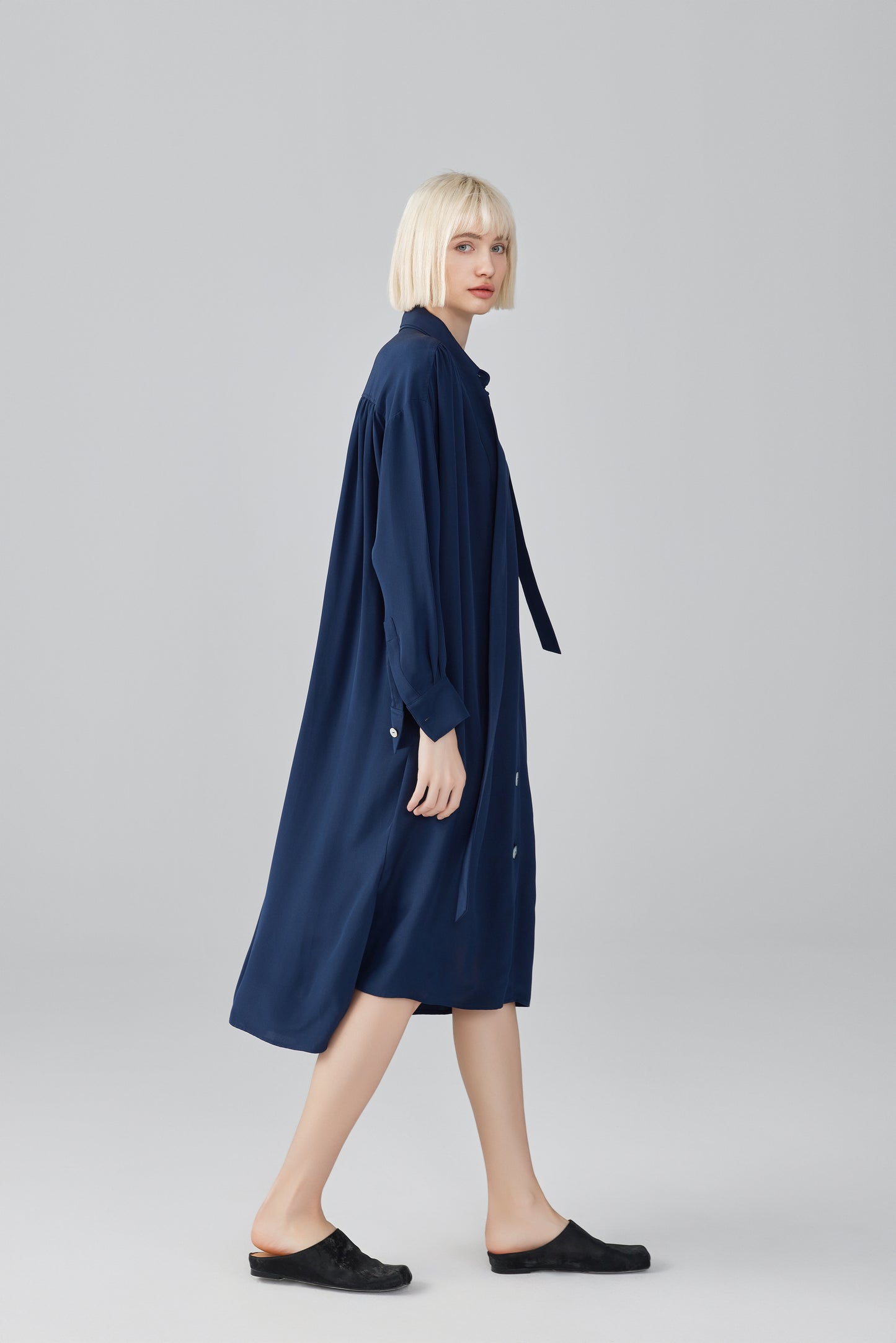 Casual Silk Dress