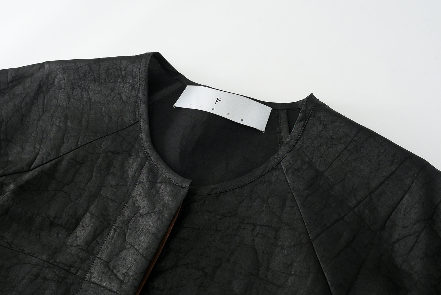 Wide Tea Silk Shirt