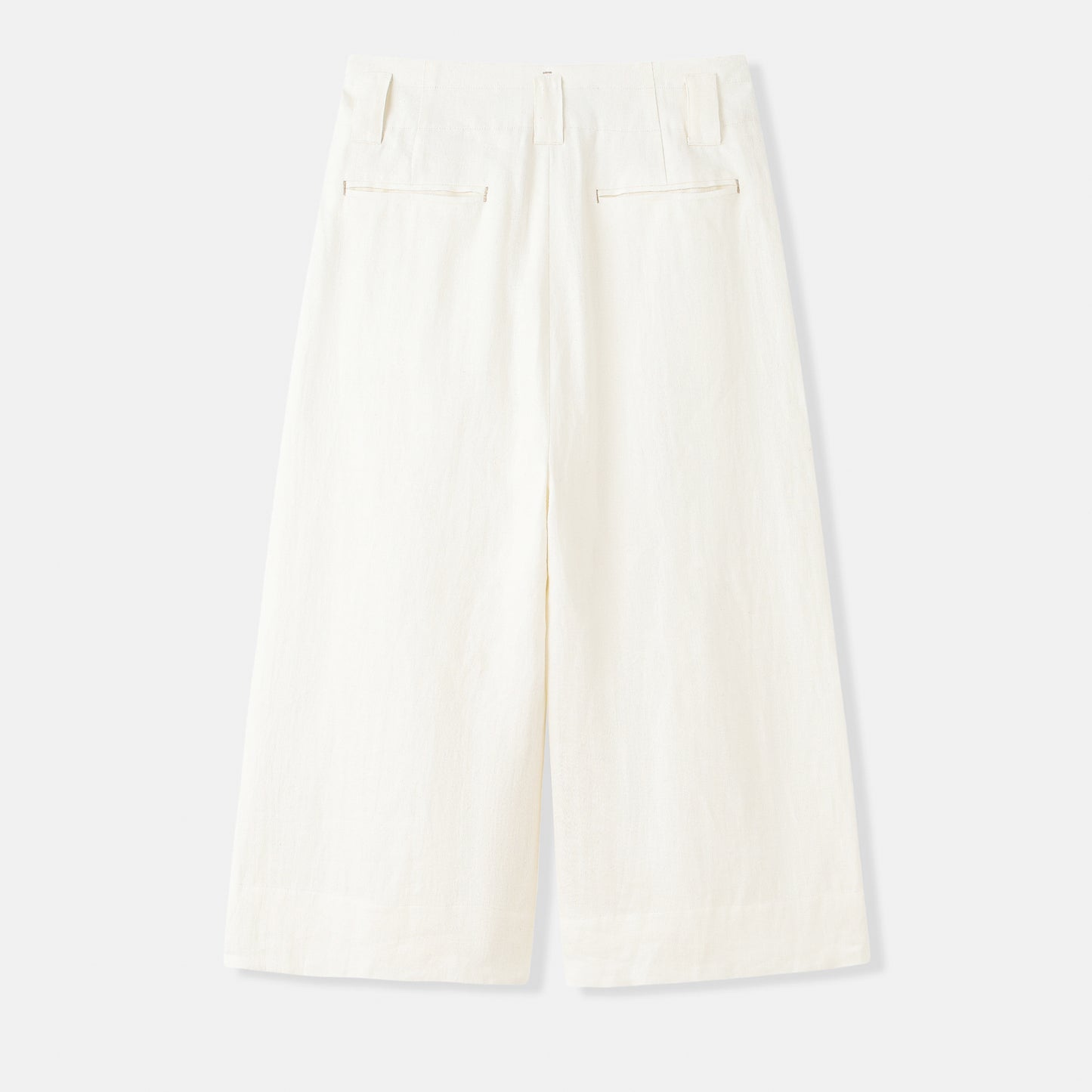 Linen Capri Trousers