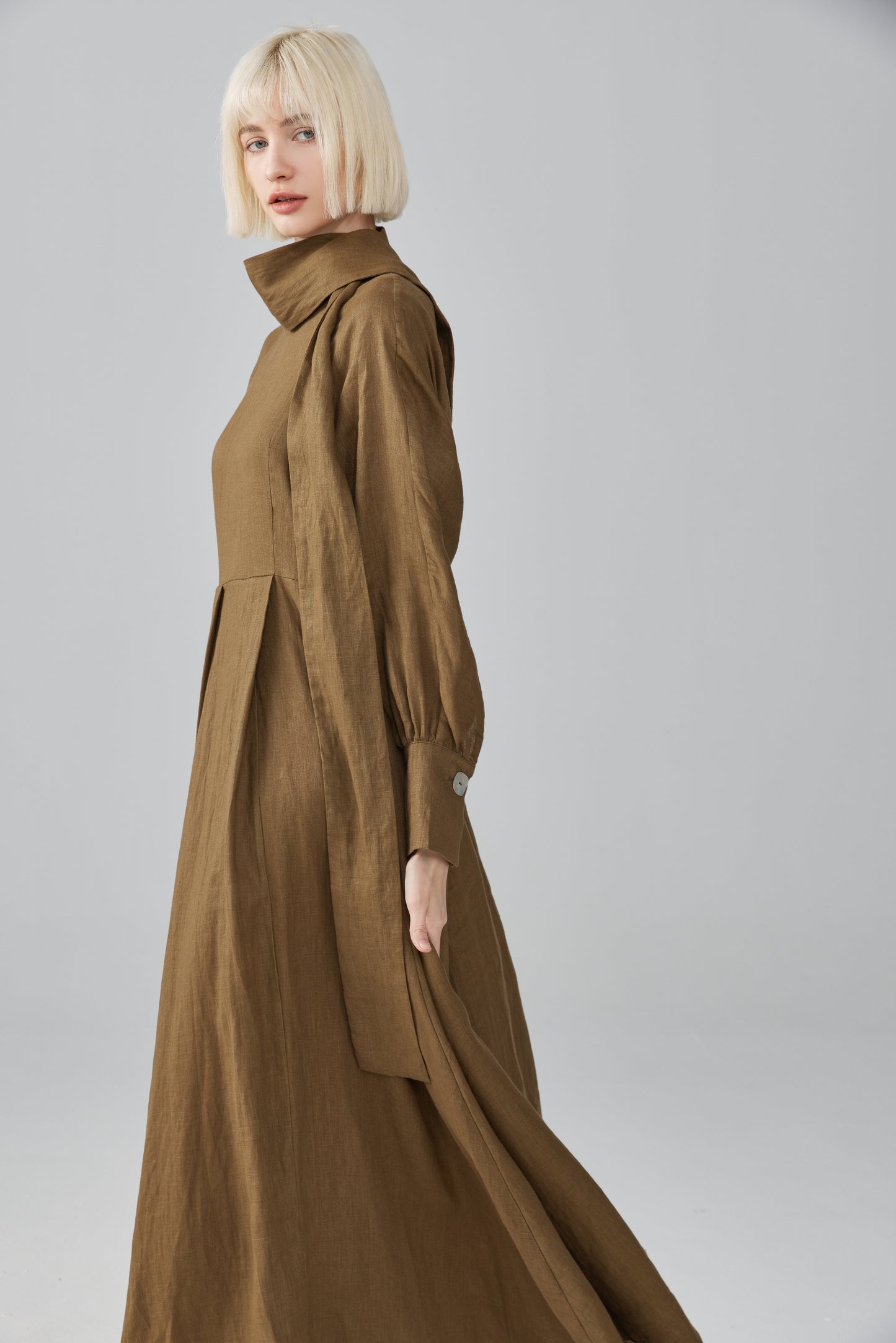 Luxurious Linen Dress