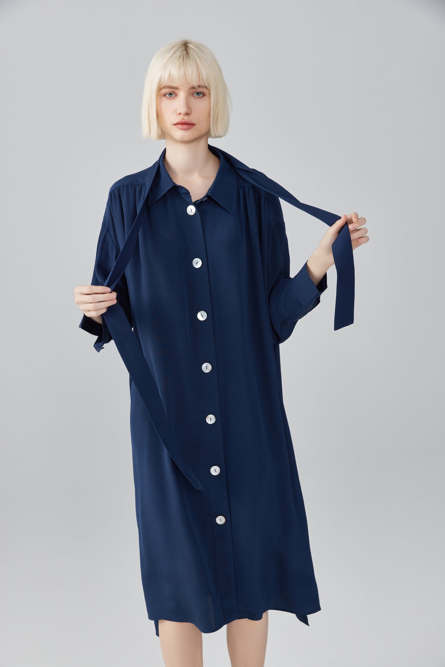 Casual Silk Dress