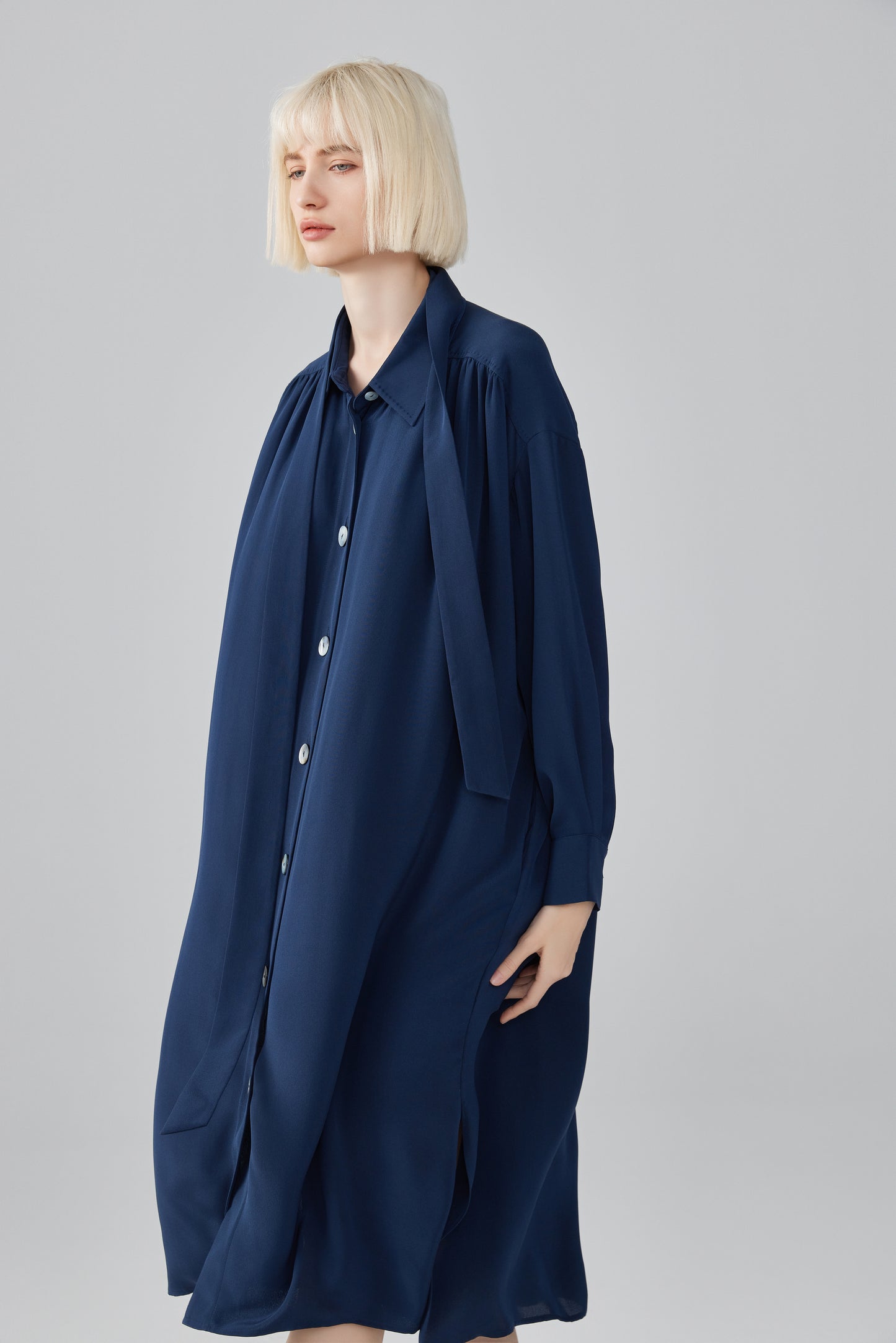 Casual Silk Dress