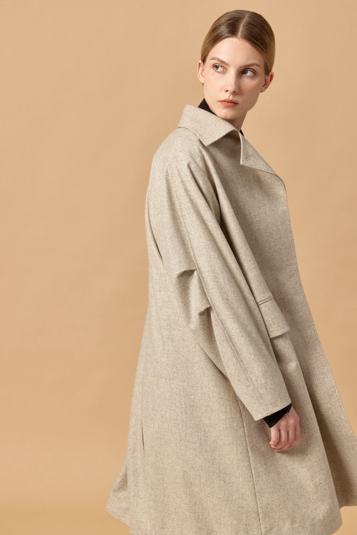 Basic Loden Trench Coat