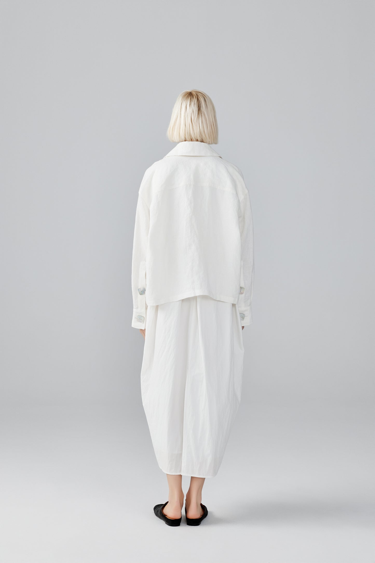 White Linen Jacket