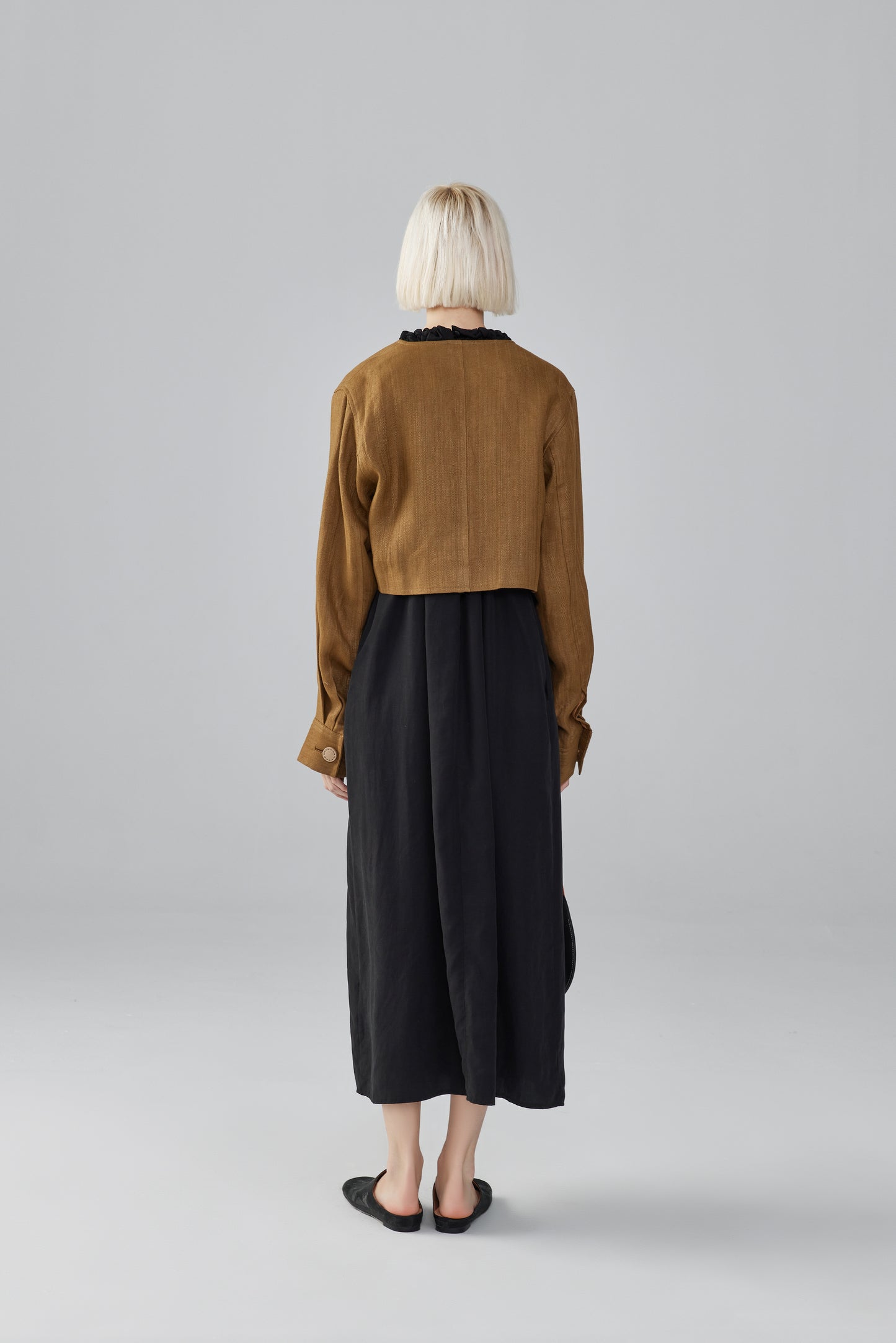 Short Linen Jacket