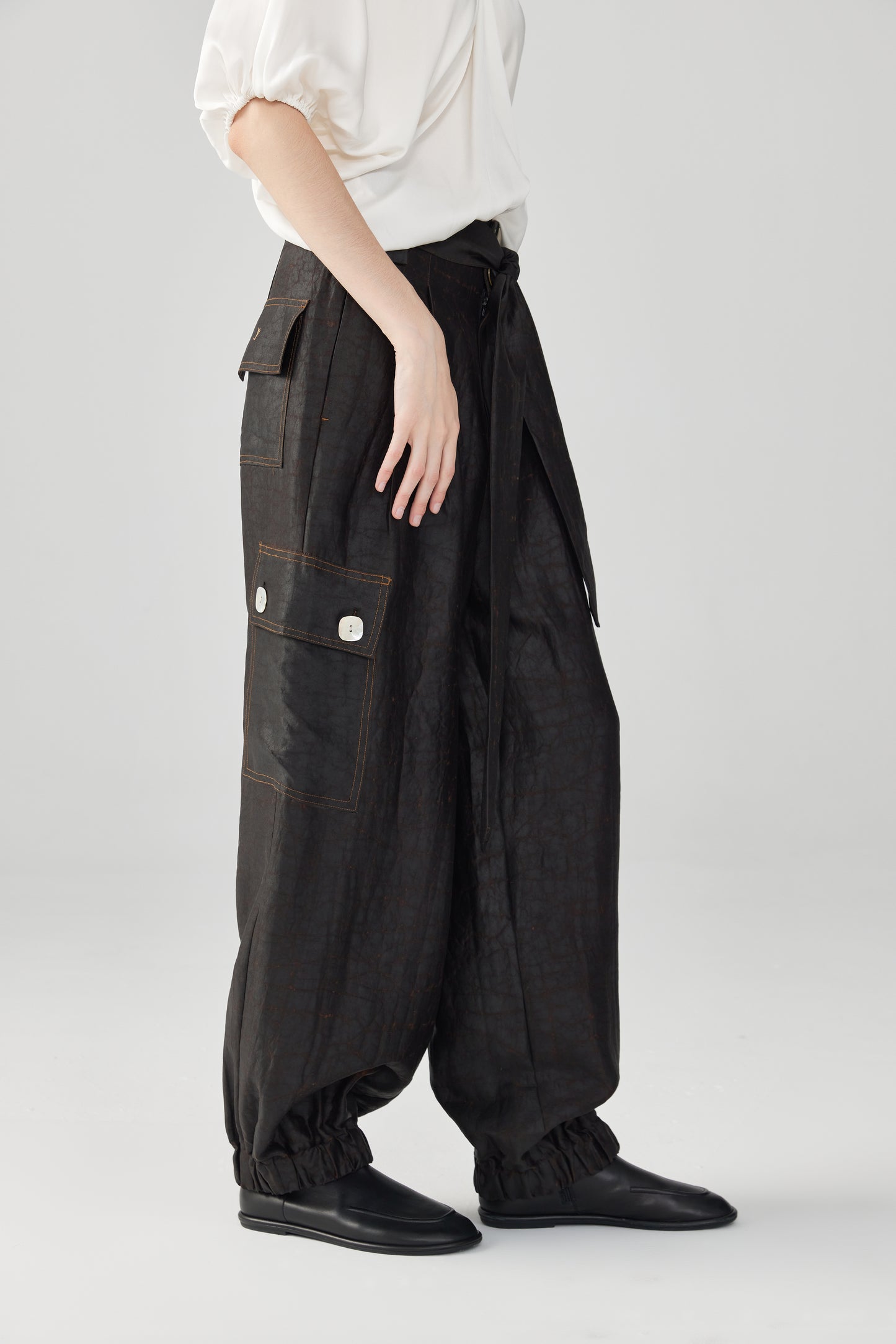 Tea Silk Trousers