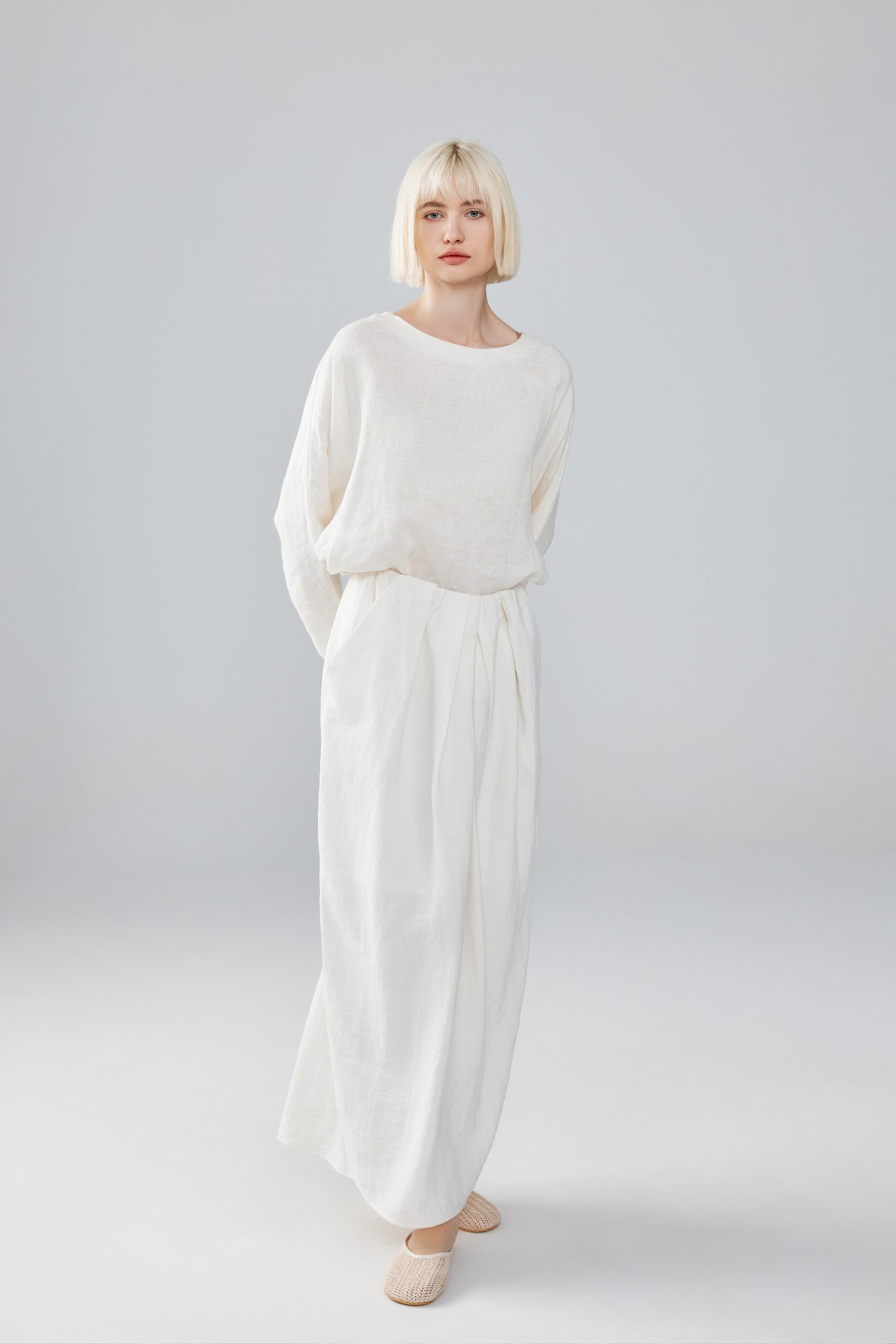 Layered Cotton Skirt