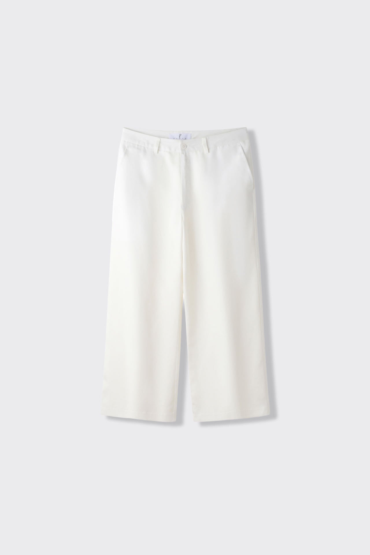 Cropped Linen Trousers