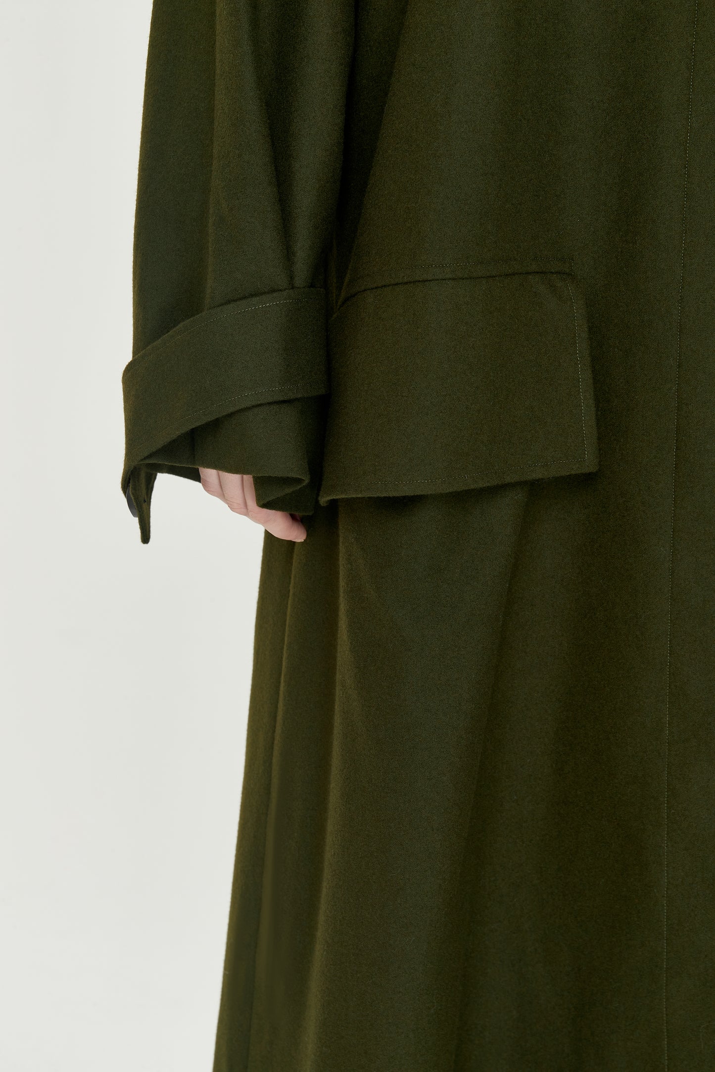 Wide Loden Coat