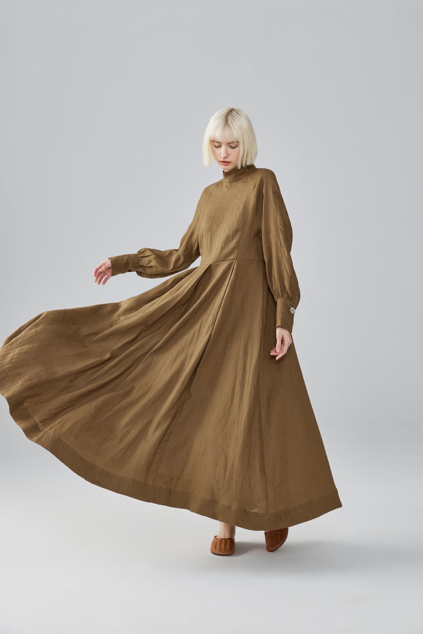 Luxurious Linen Dress