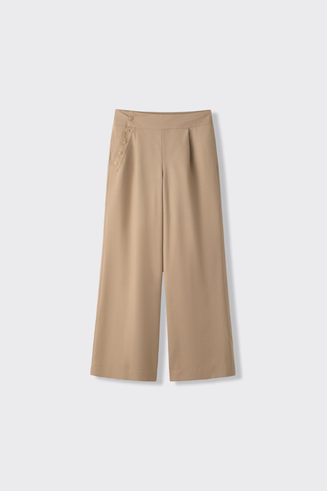 Flared Merino Trousers