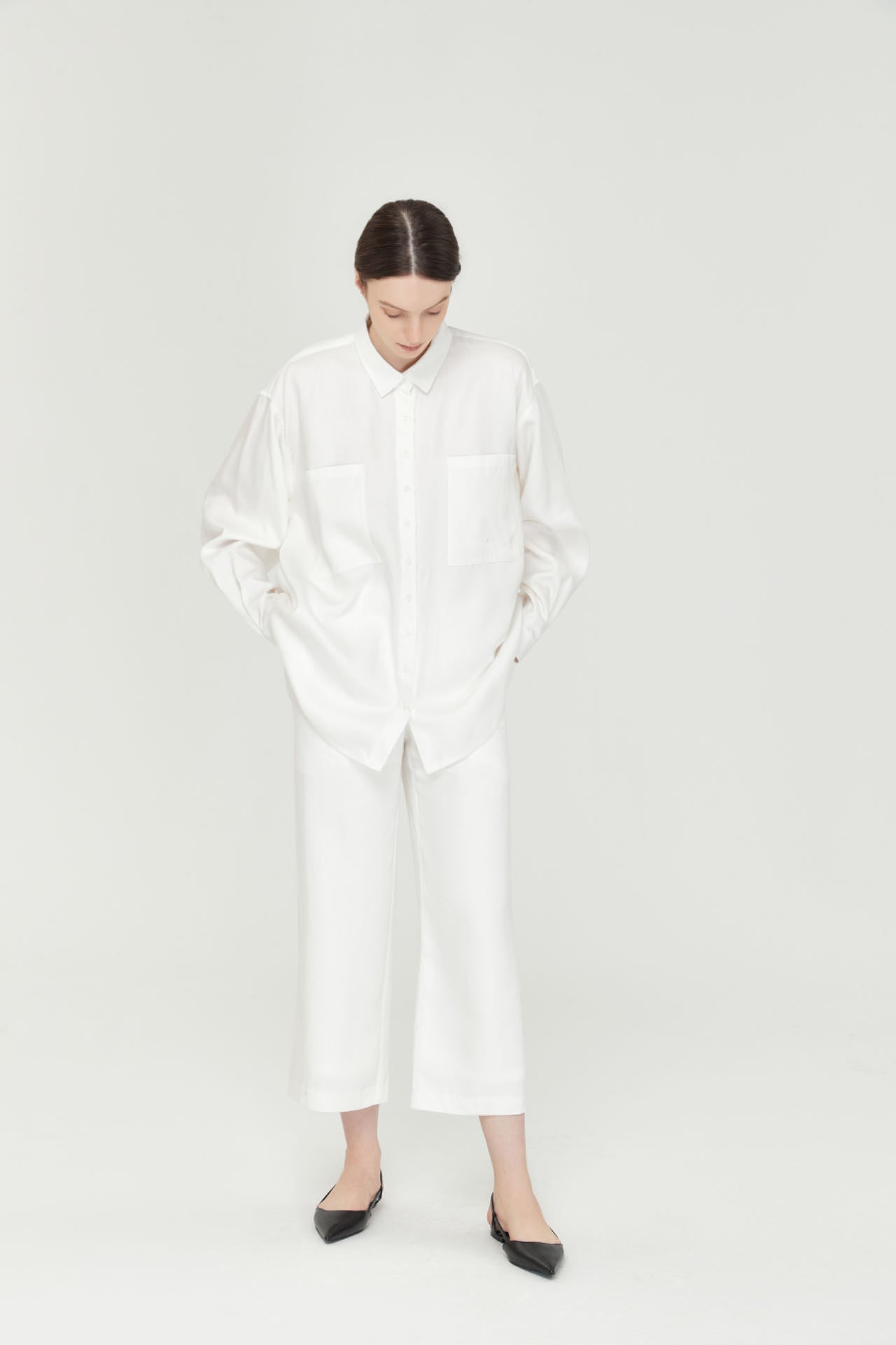 Basic Wide Linen Shirt