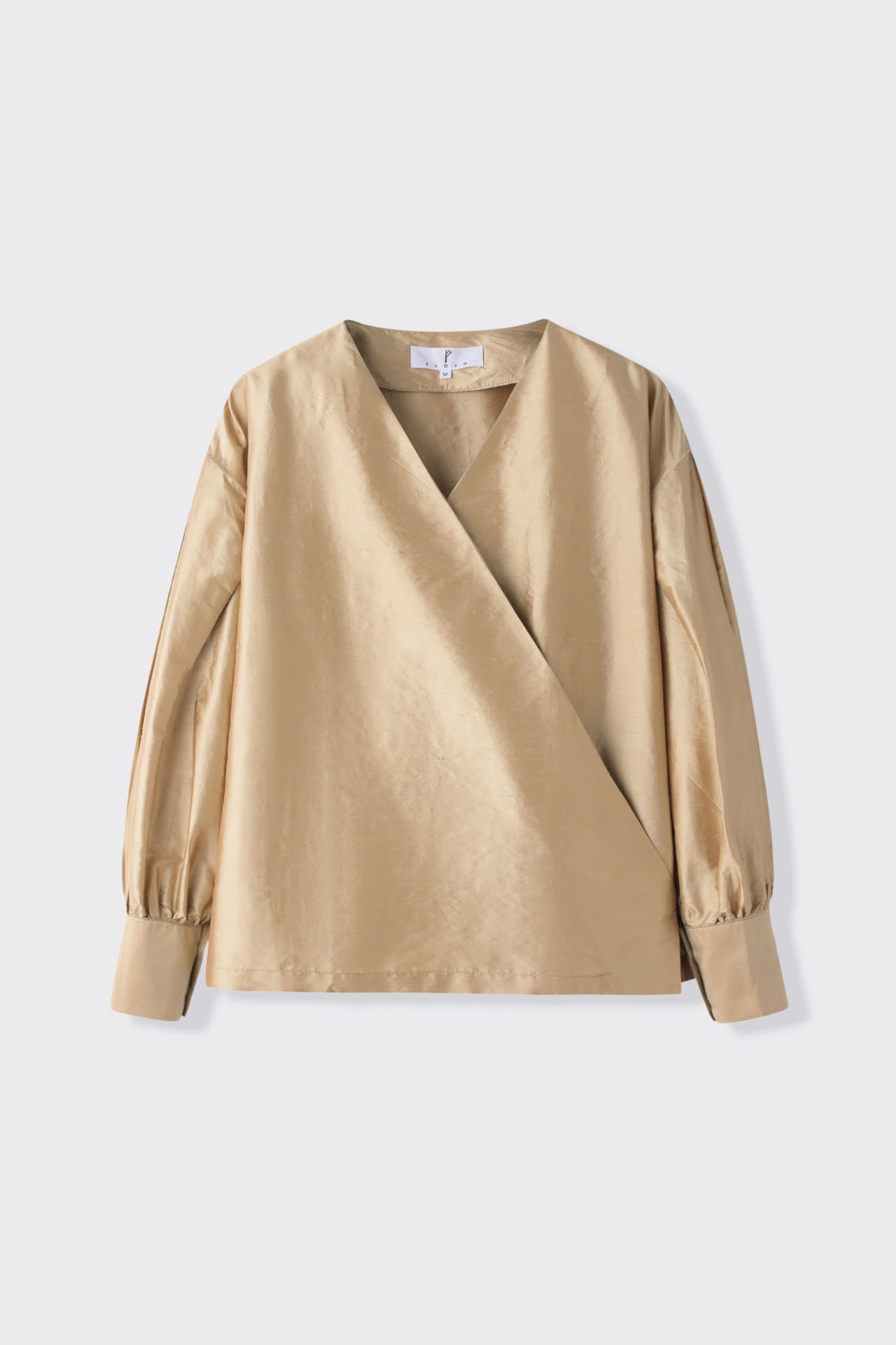 V-Neck Thai Silk Top