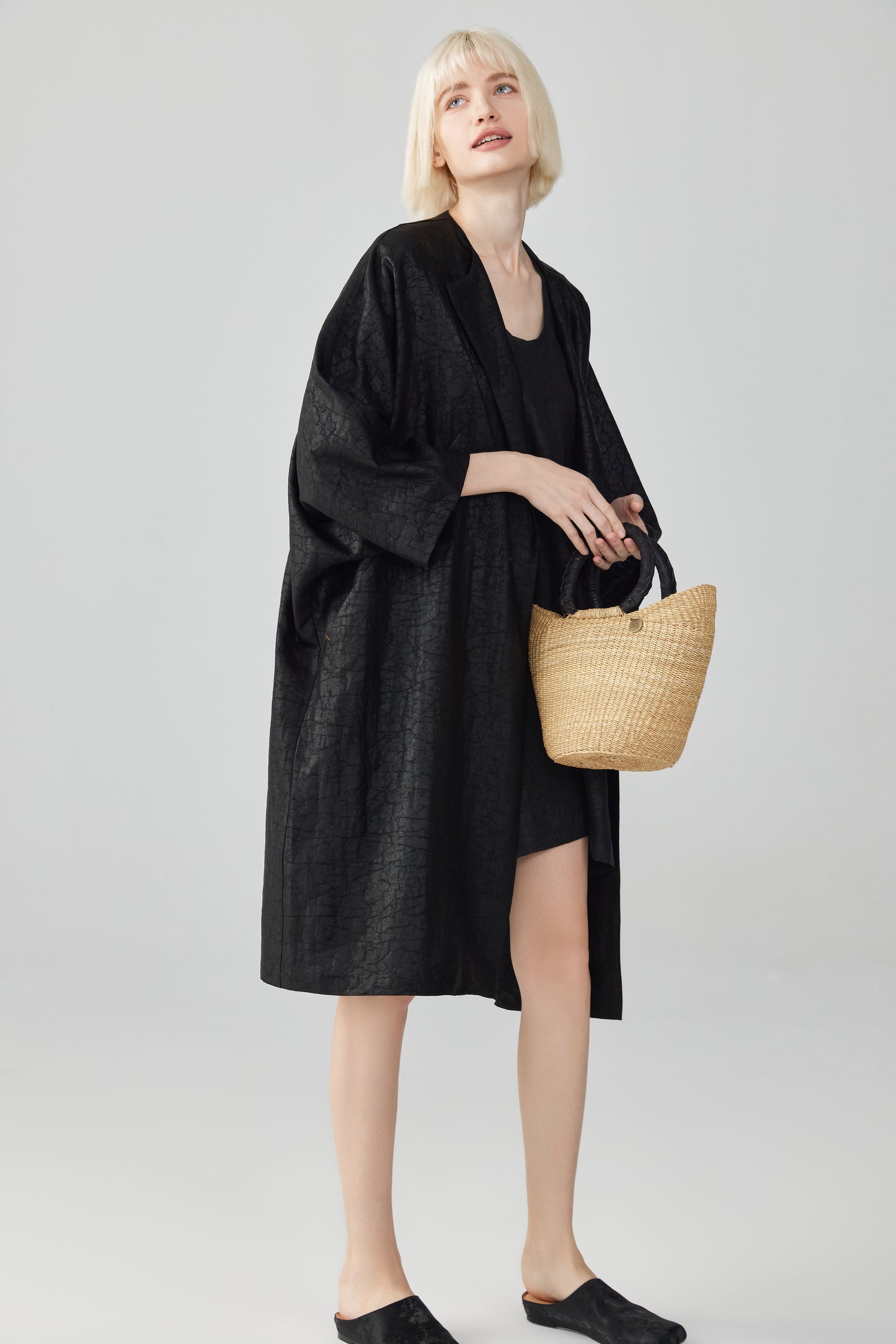 Tea Silk Coat