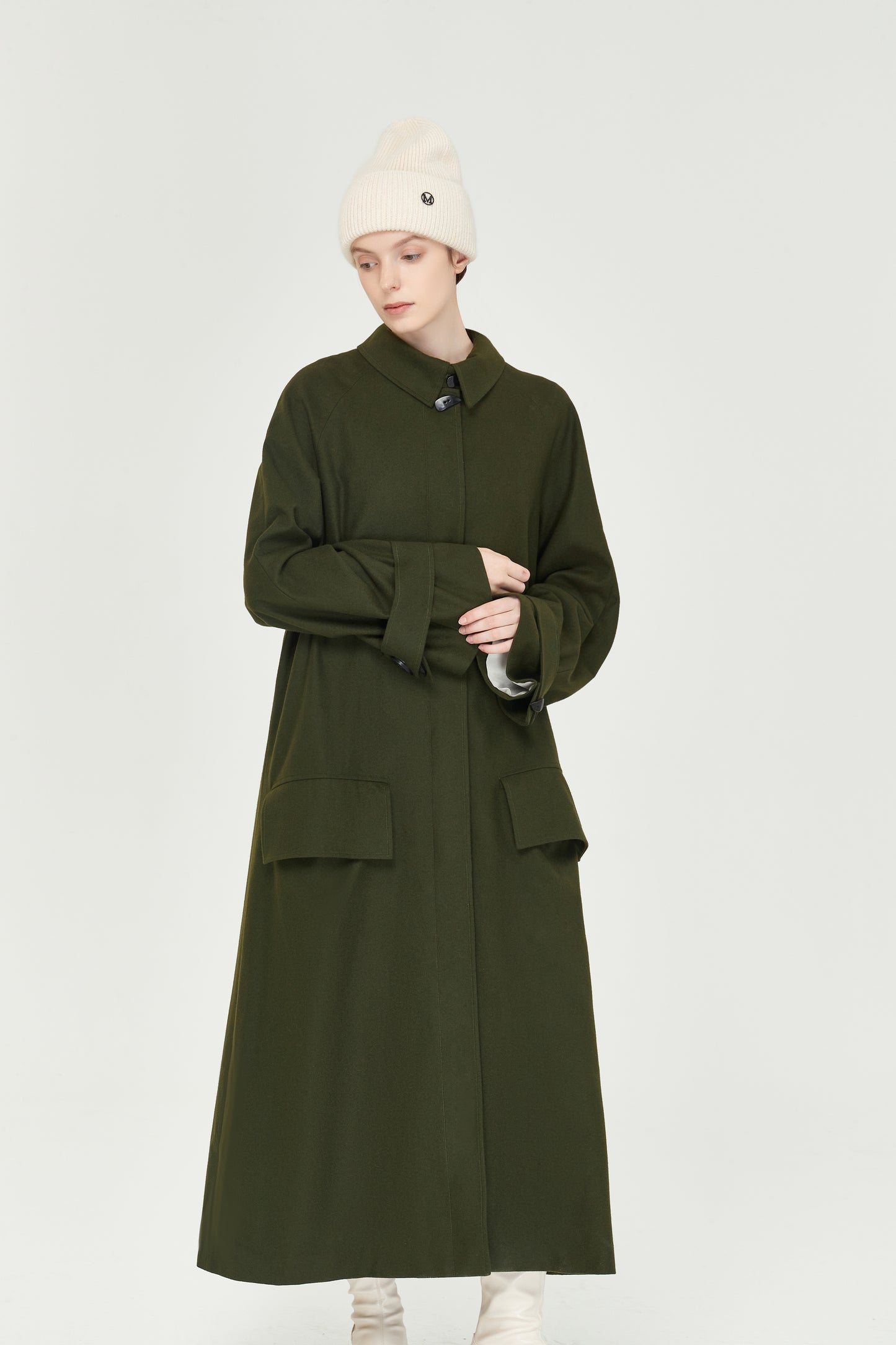 Wide Loden Coat