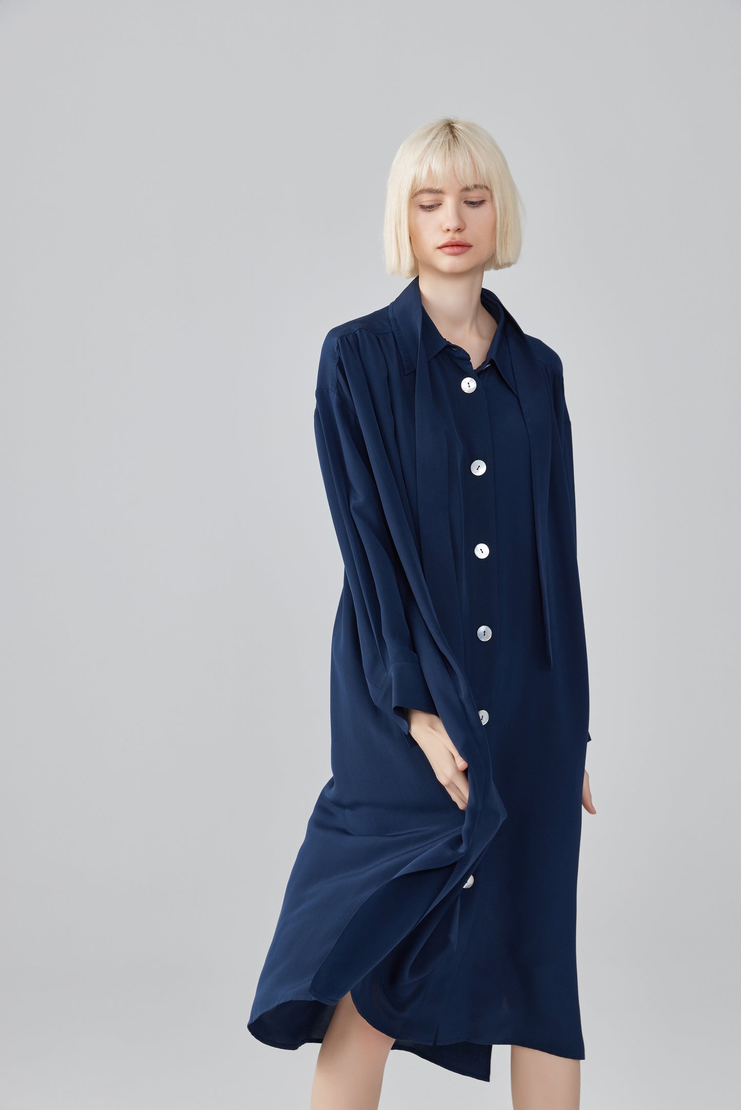 Casual Silk Dress