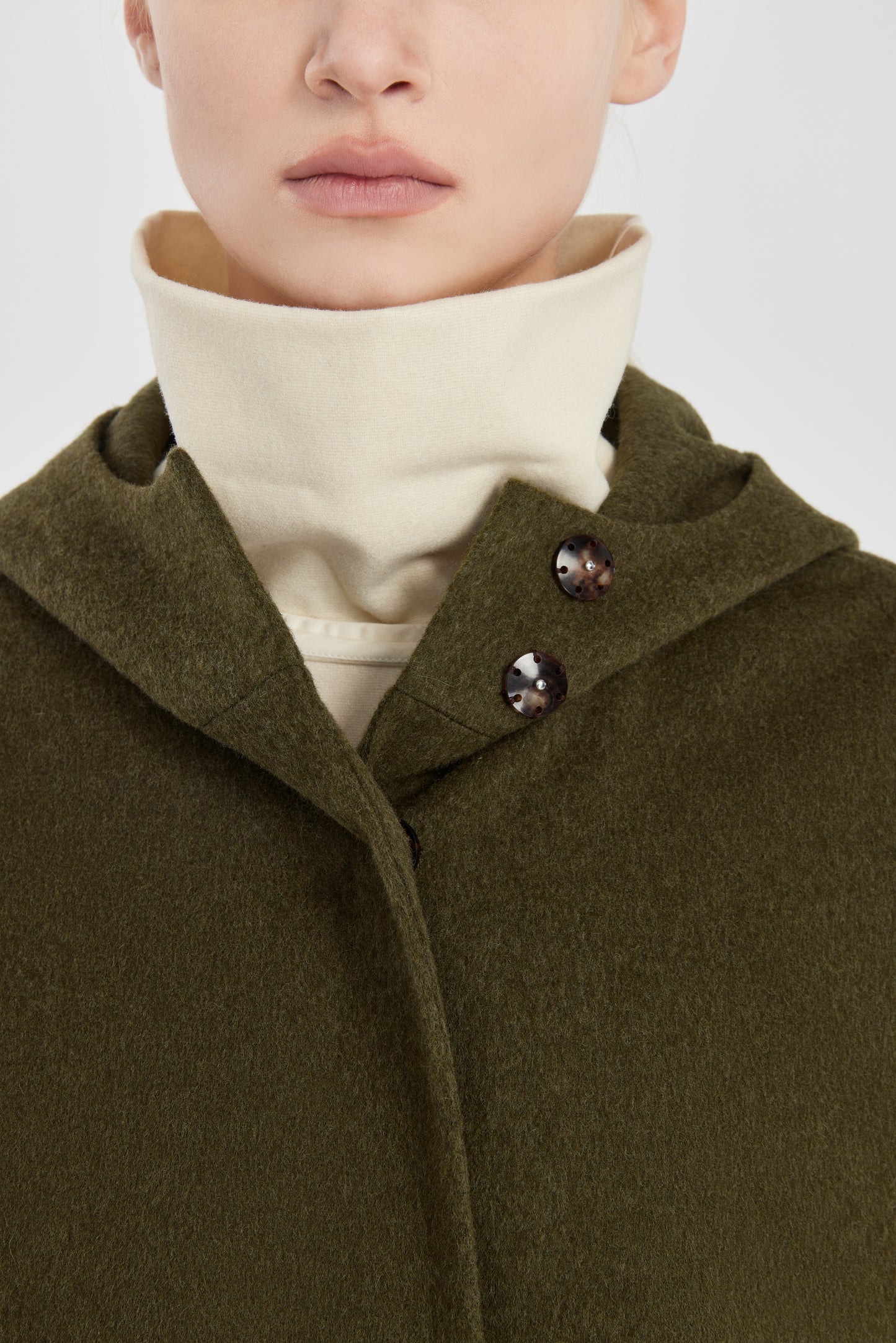 Loden Poncho