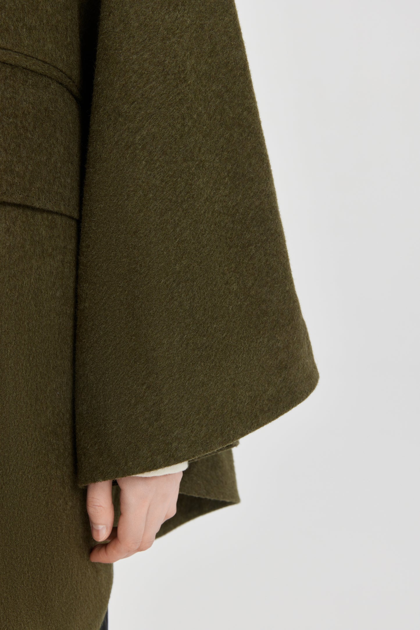 Loden Poncho