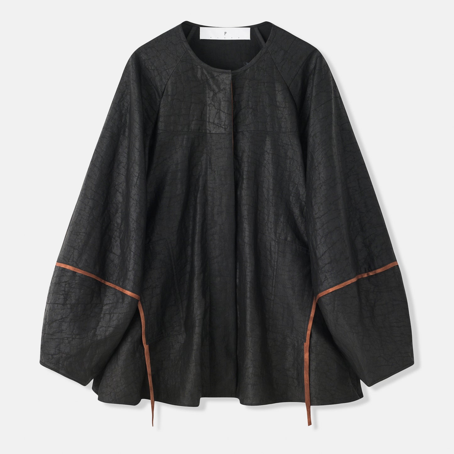 Wide Tea Silk Shirt
