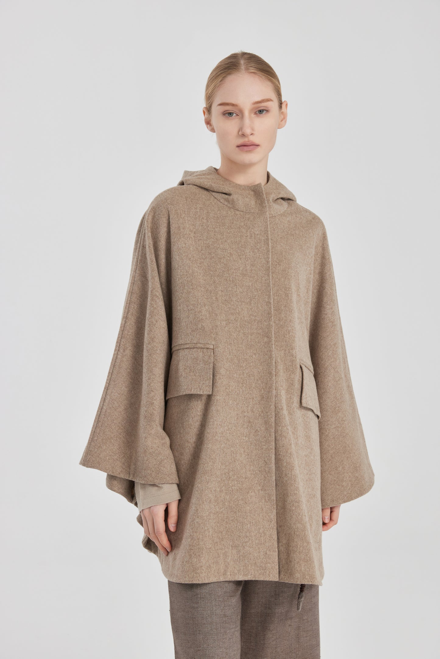 Loden Poncho