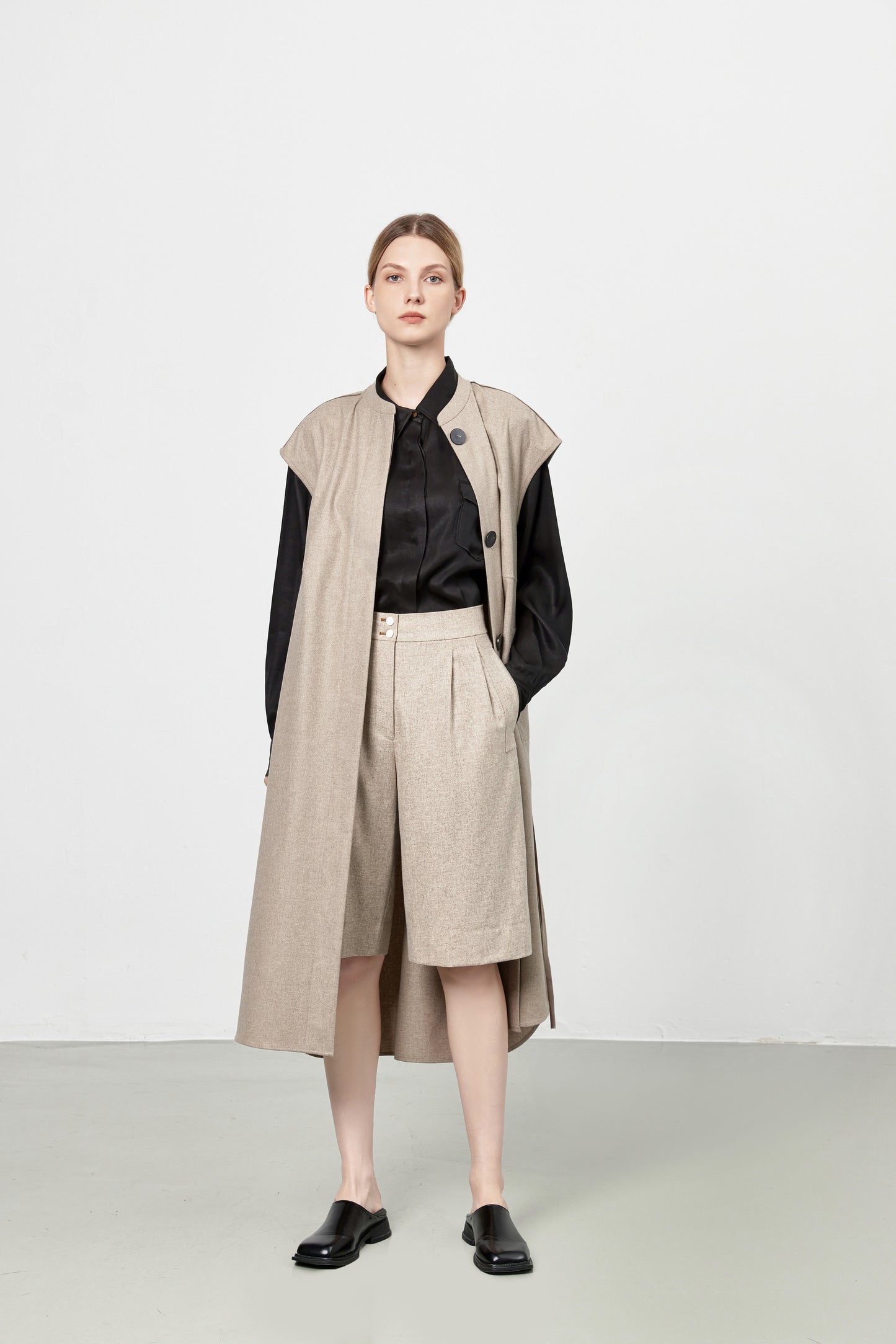 Simple Loden Shorts