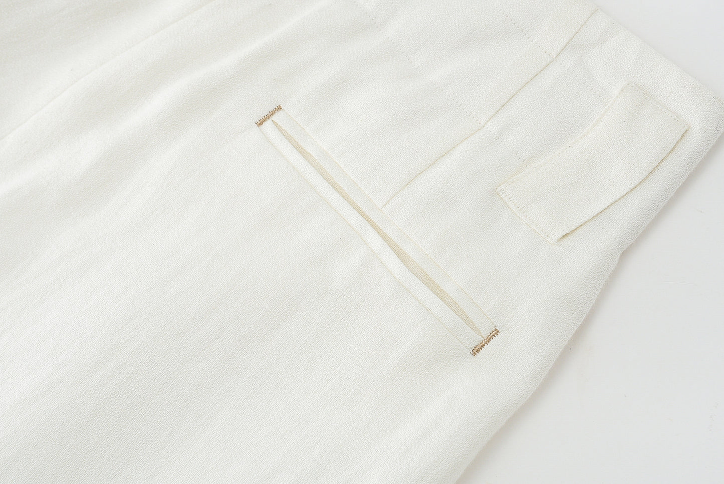 Linen Capri Trousers