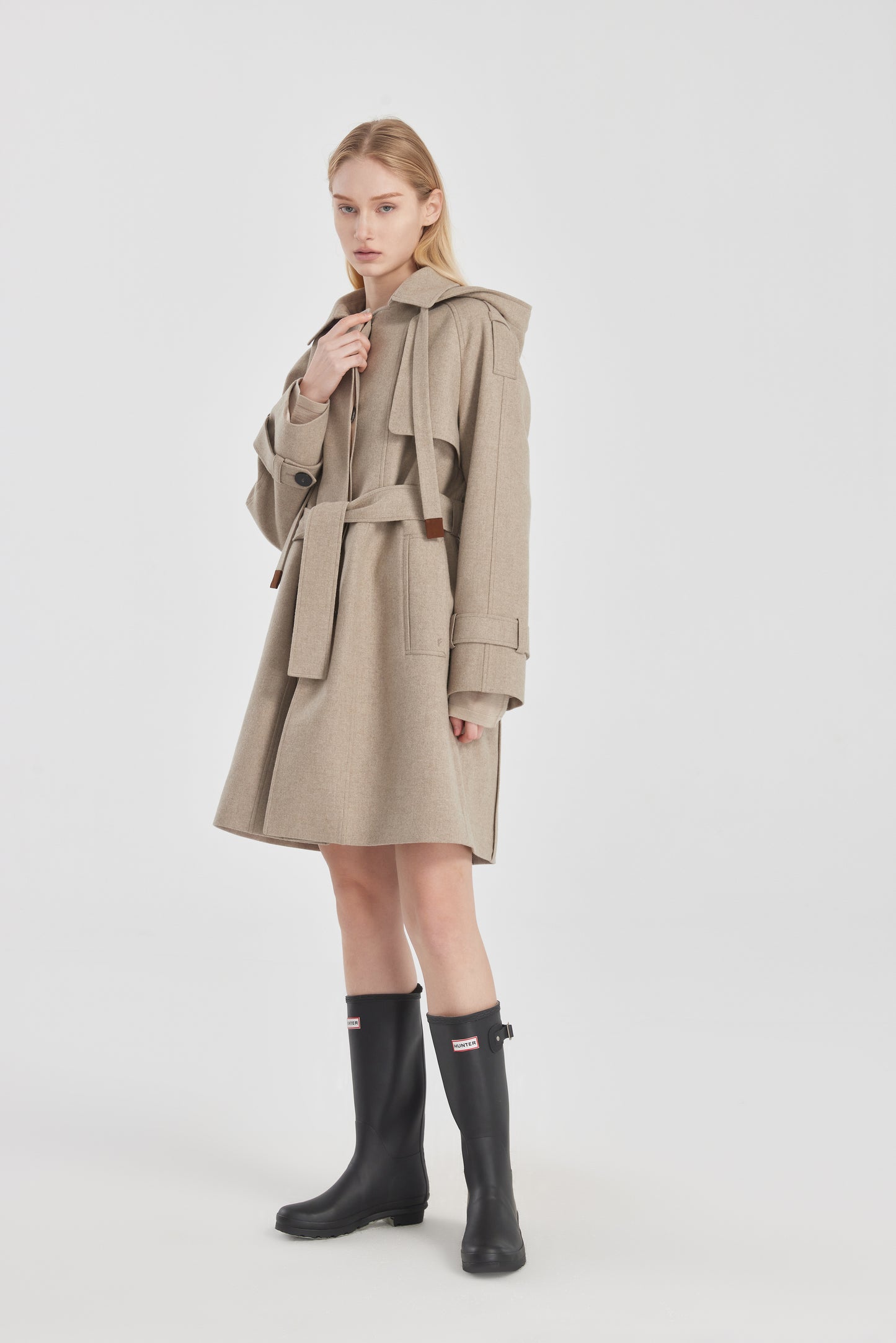 Loden Trench Coat