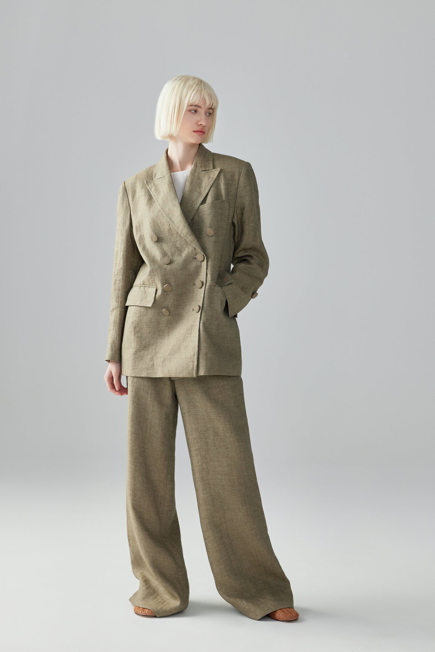 Linen Suit Trousers