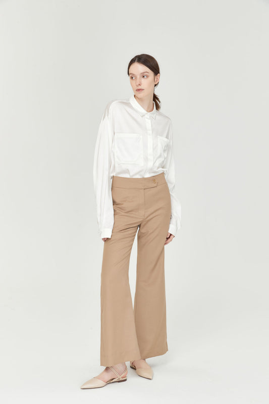 Flare Leg Trousers