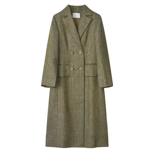 Linen Trench Coat
