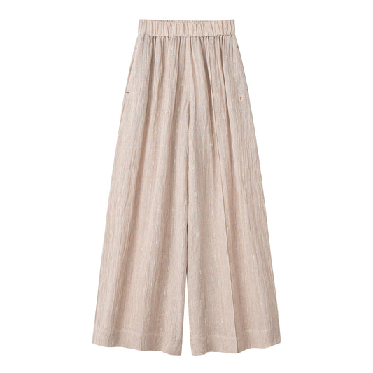 Linen Palazzo Trousers