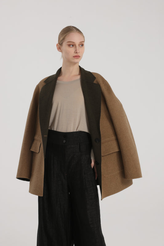 Double-Sided Loden Jacket