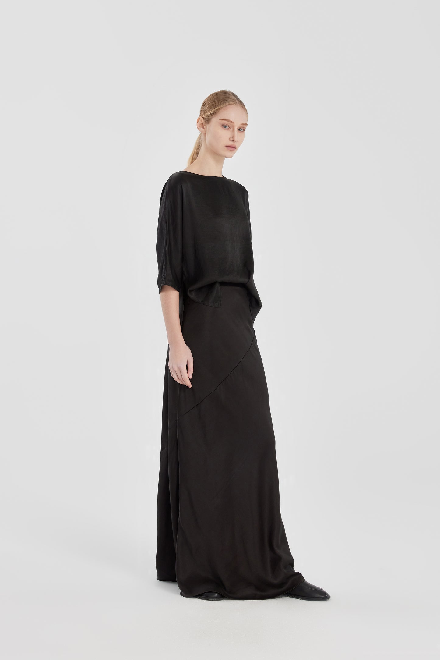 Tea Silk Skirt